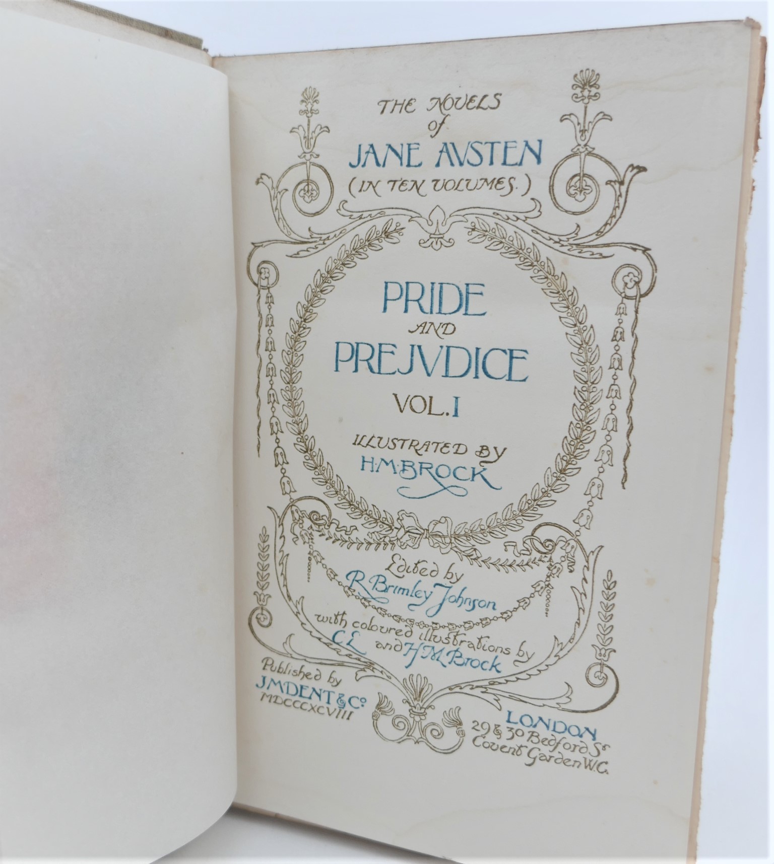 The Novels of Jane Austen. Illustrated by H.M. Brock (1898) - Image 2