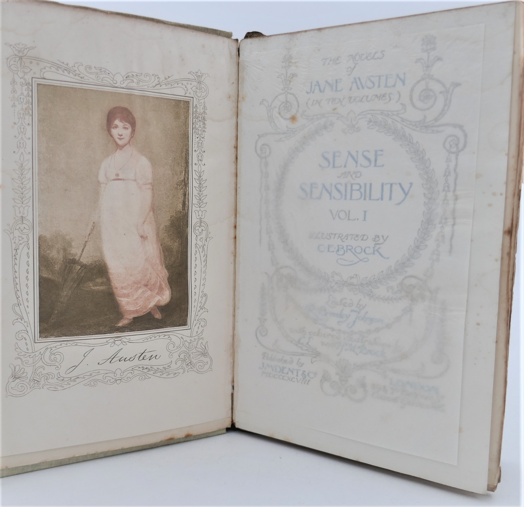 The Novels of Jane Austen. Illustrated by H.M. Brock (1898) - Image 4