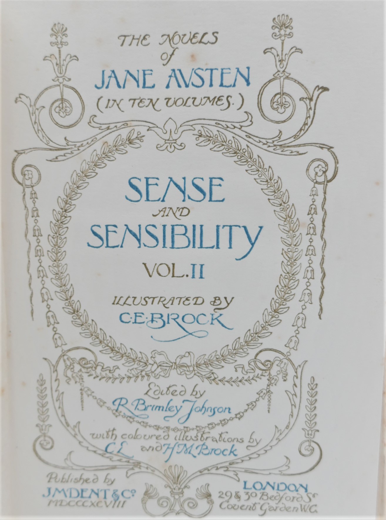 The Novels of Jane Austen. Illustrated by H.M. Brock (1898) - Image 7