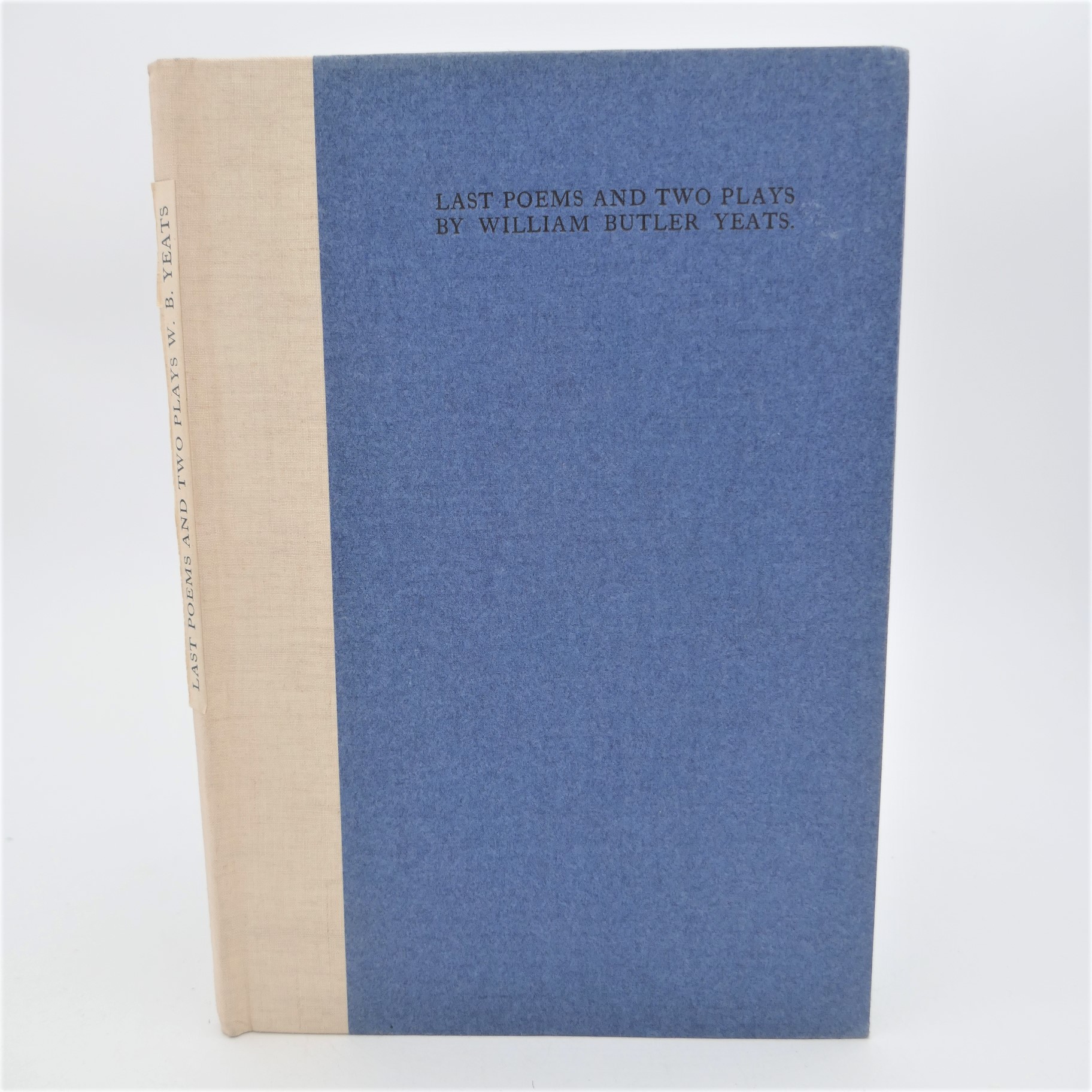 Last Poems and Two Plays. Cuala Press (1939)