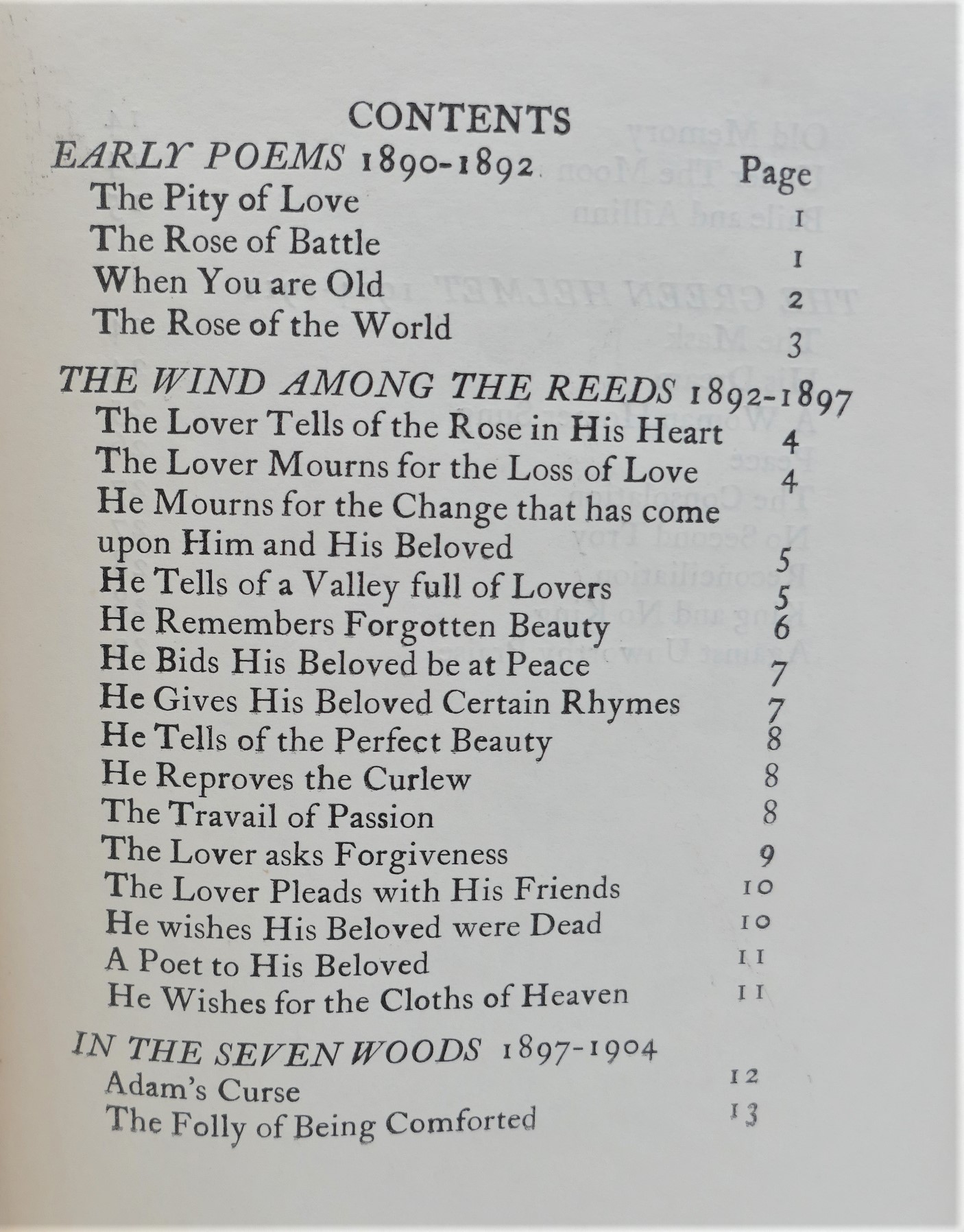 A Selection of the Love Poetry of William Butler Yeats. Cuala Press (1913) - Image 3