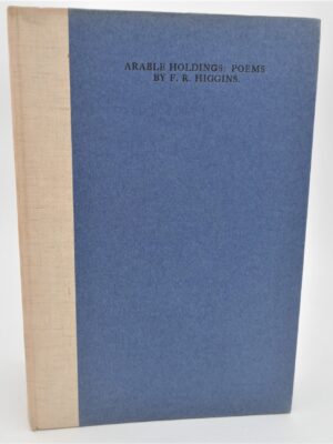 Arable Holdings. Signed by the Author (1933)