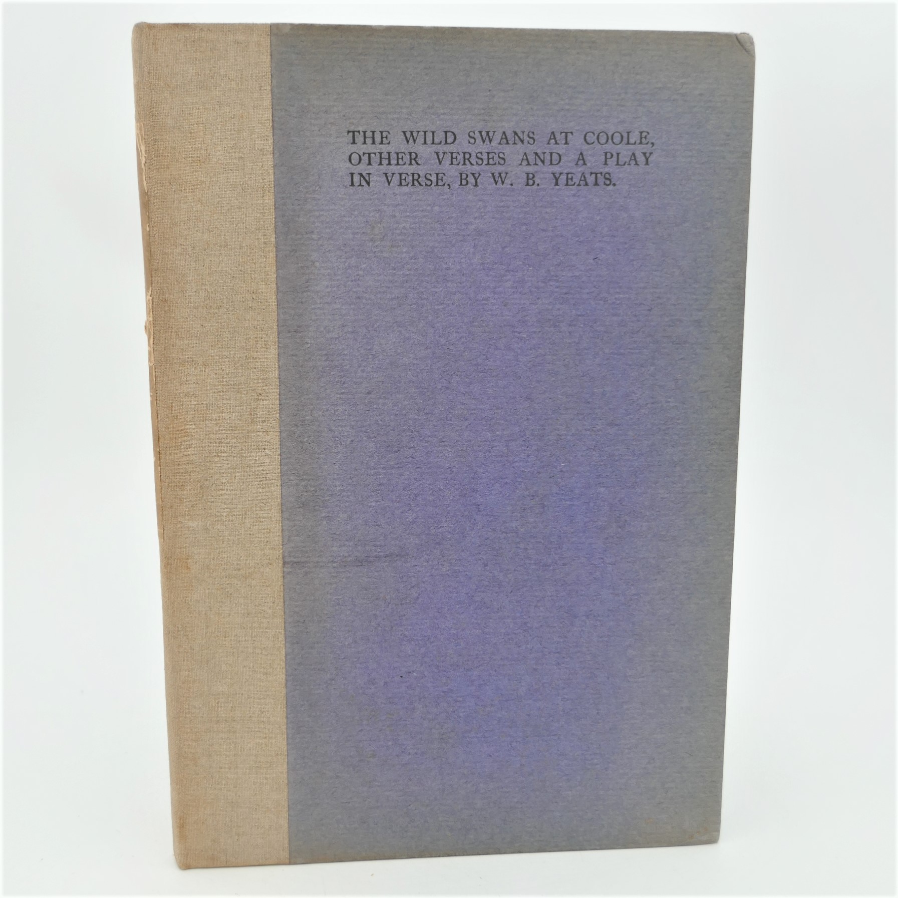 The Wild Swans at Coole. Cuala Press (1917)