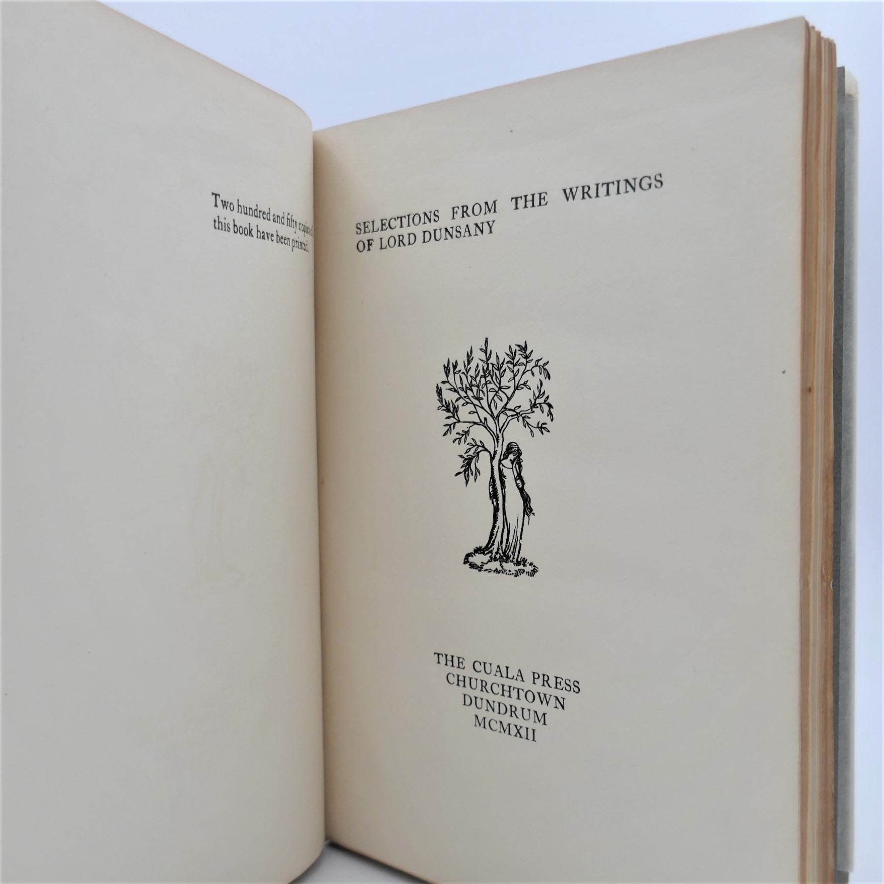 Selections from the Writings of Lord Dunsany. Cuala Press (1912) - Image 2