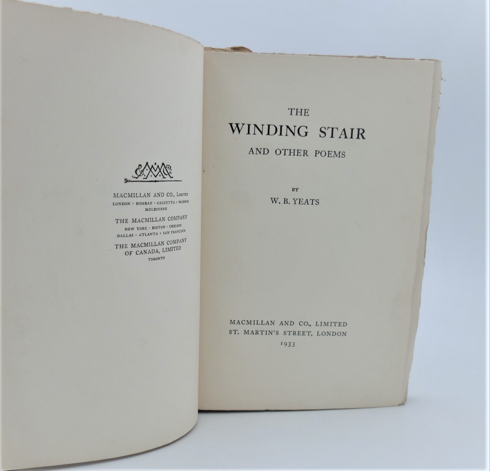 The Winding Stair and Other Poems. Second Impression (1933) - Image 2