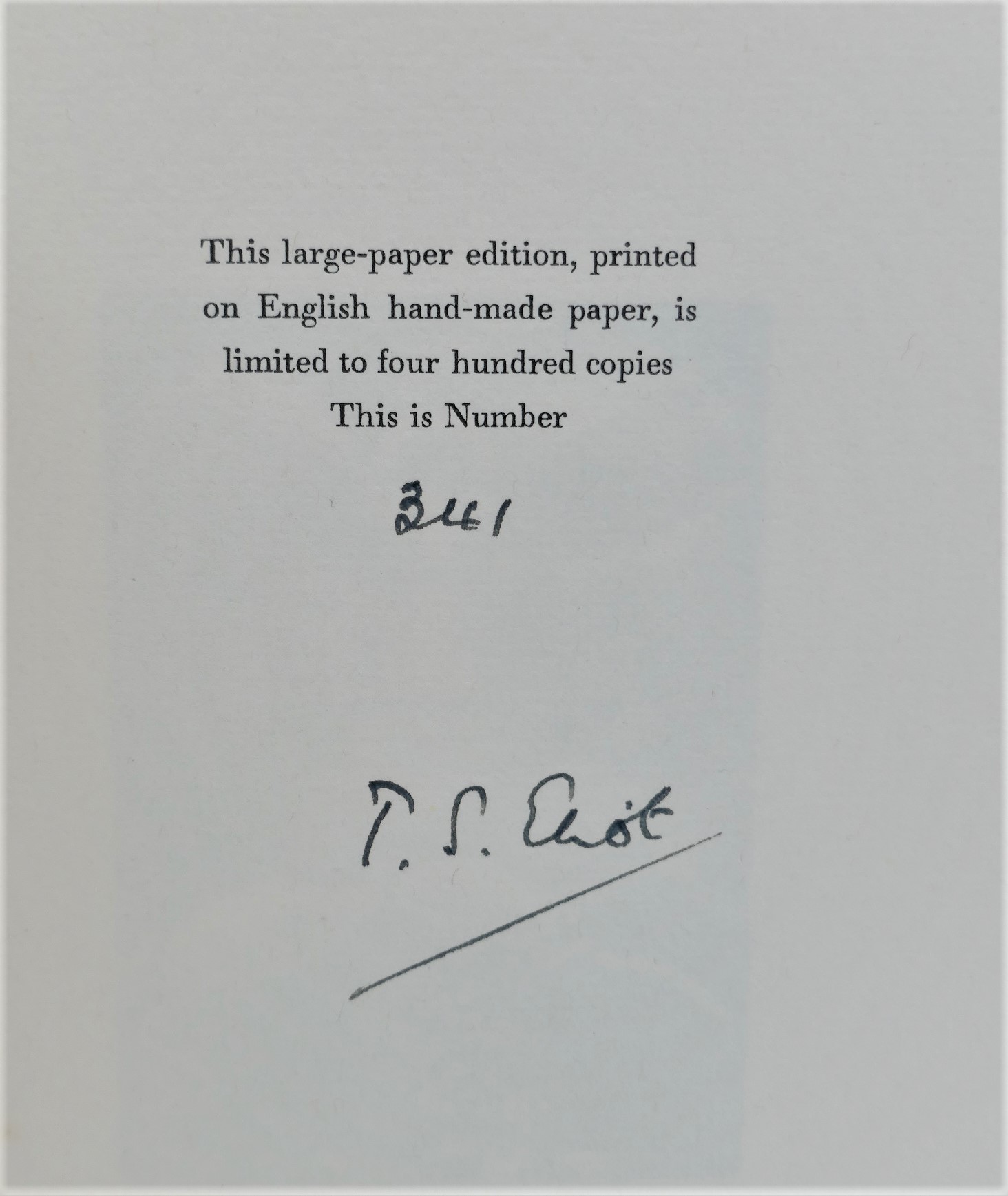 Animula. Limited Signed Edition (1929) - Image 3