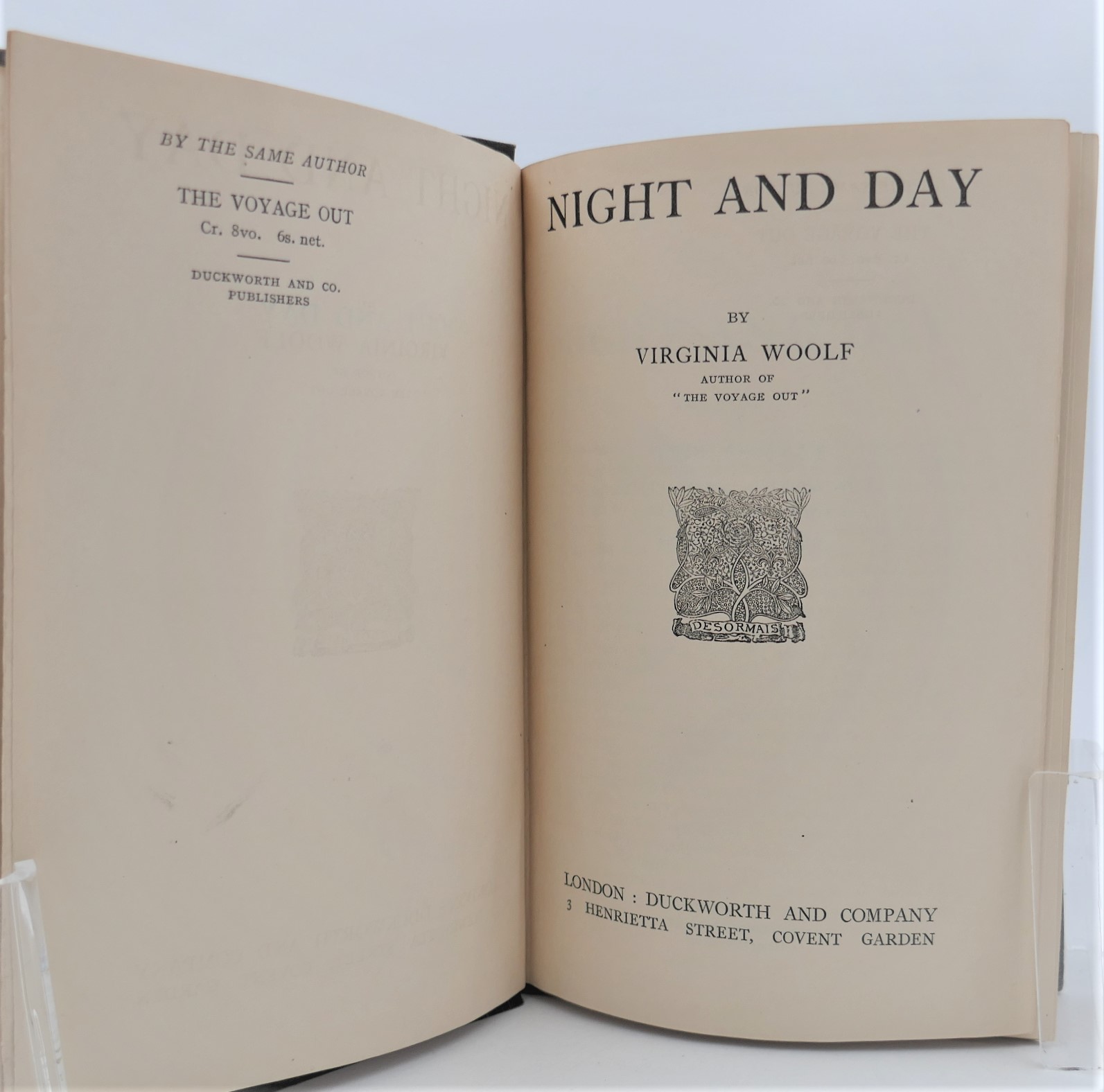 Night and Day. First Edition (1919) - Image 4