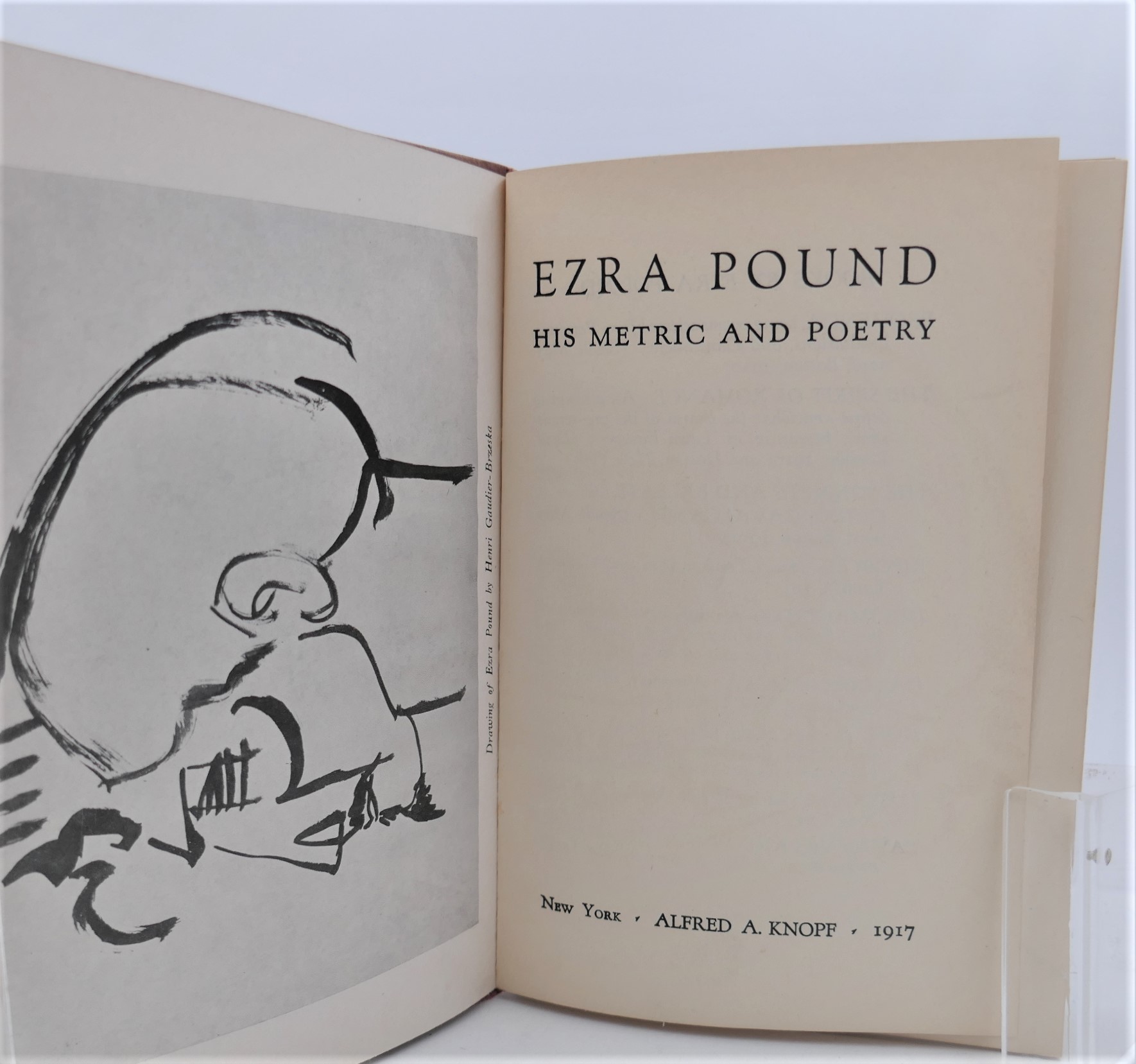 Ezra Pound. His Metric and Poetry (1917) - Image 2