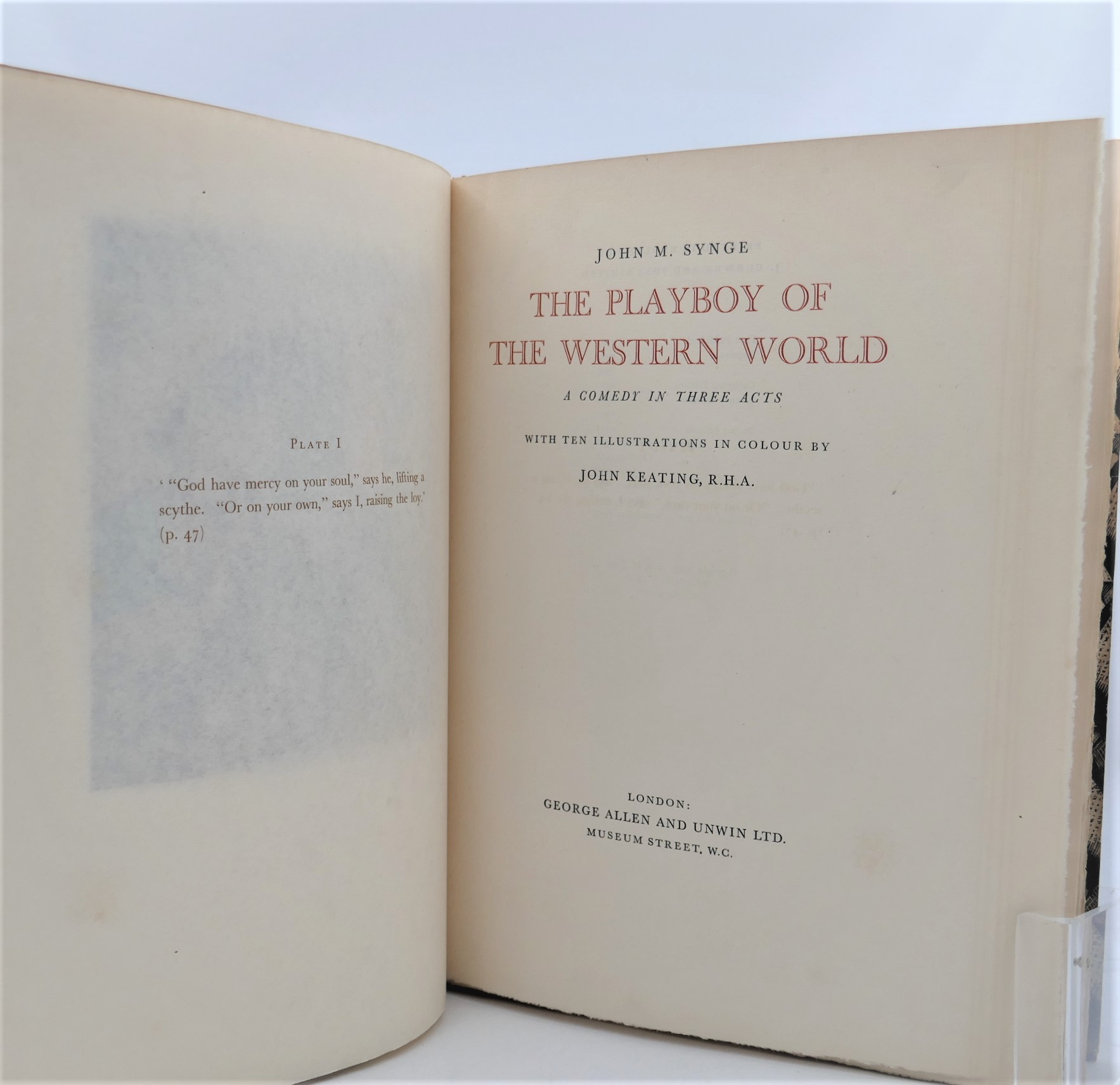 The Playboy of the Western World. Illustrated by Sean Keating (1927) - Image 3