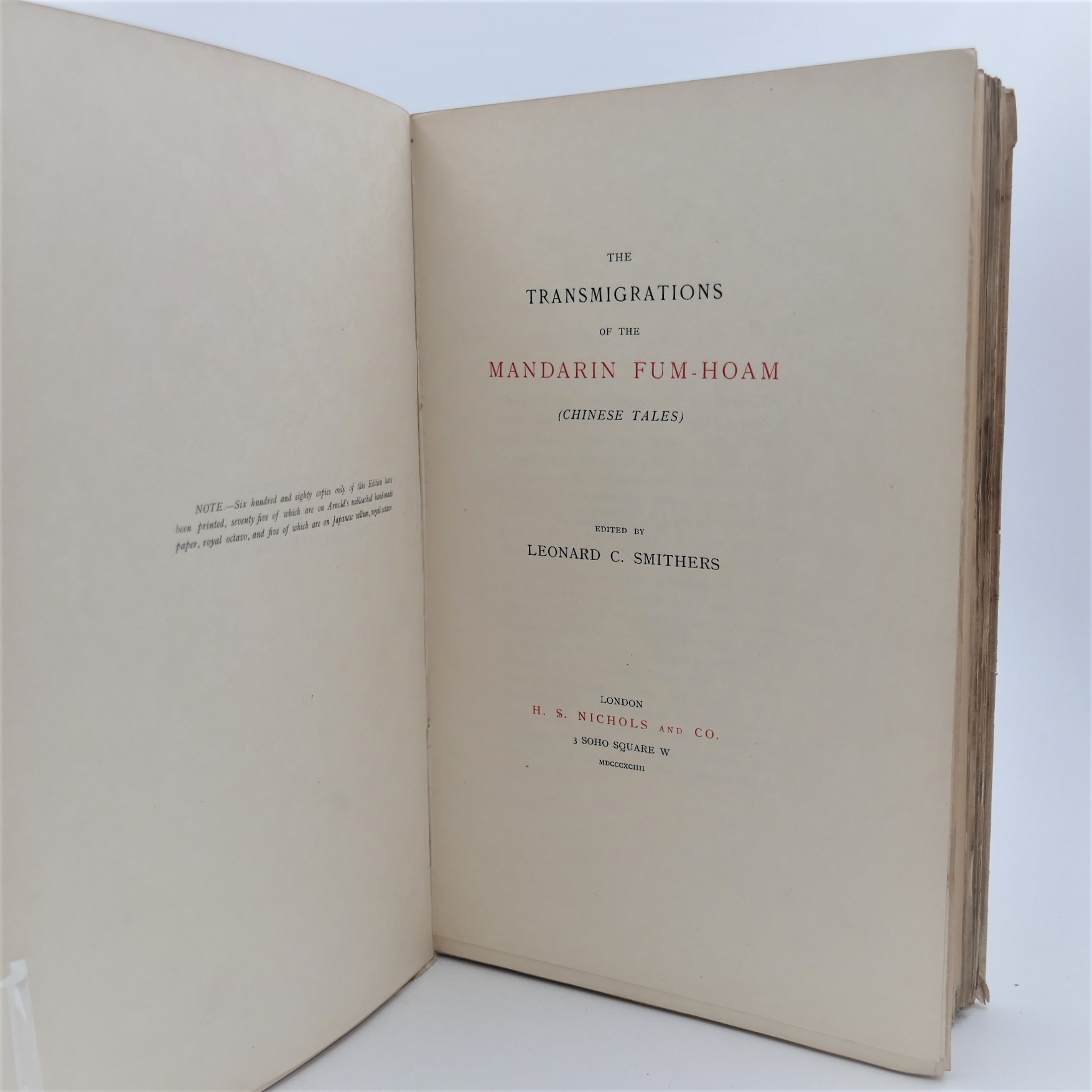 The Transmigrations of the Mandarin Fum-Hoam (1894) - Image 3