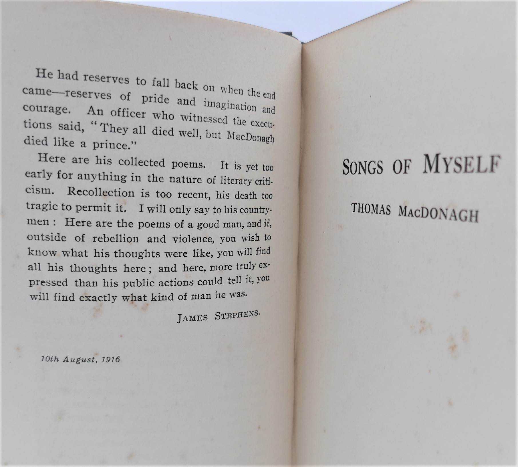 The Poetical Works of Thomas MacDonagh (1916) - Image 4