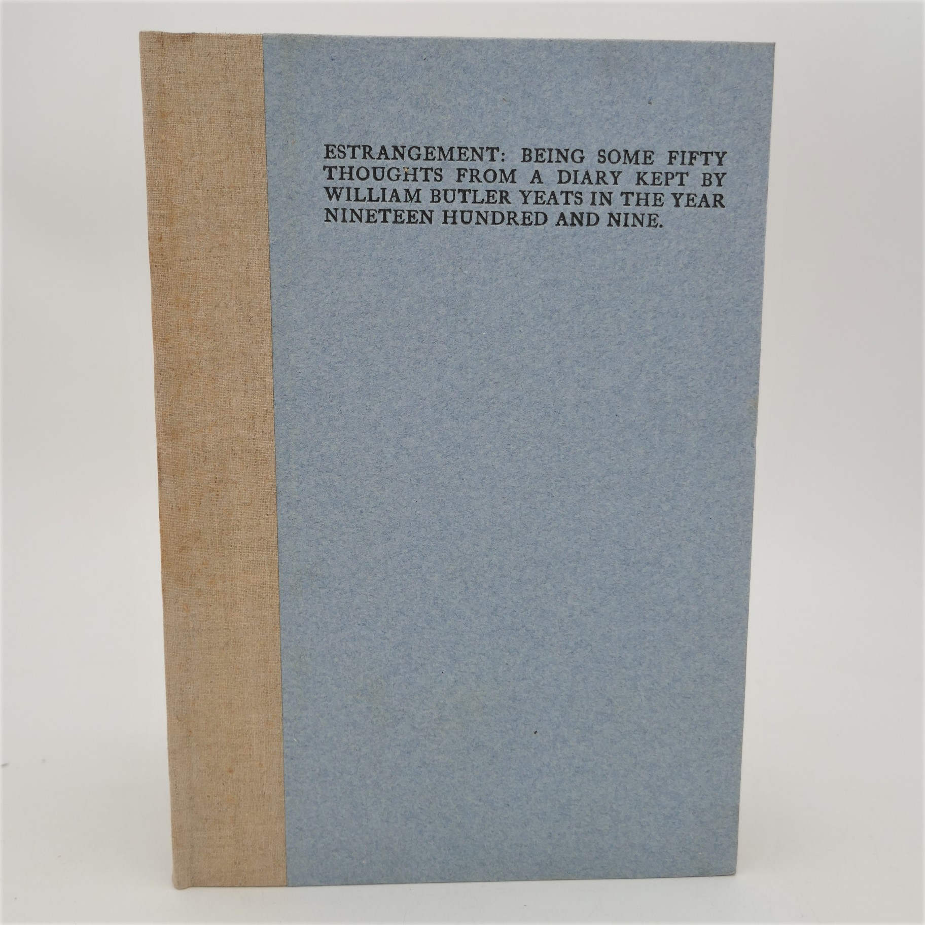 Estrangement: Thoughts From A Diary. Cuala Press (1926)
