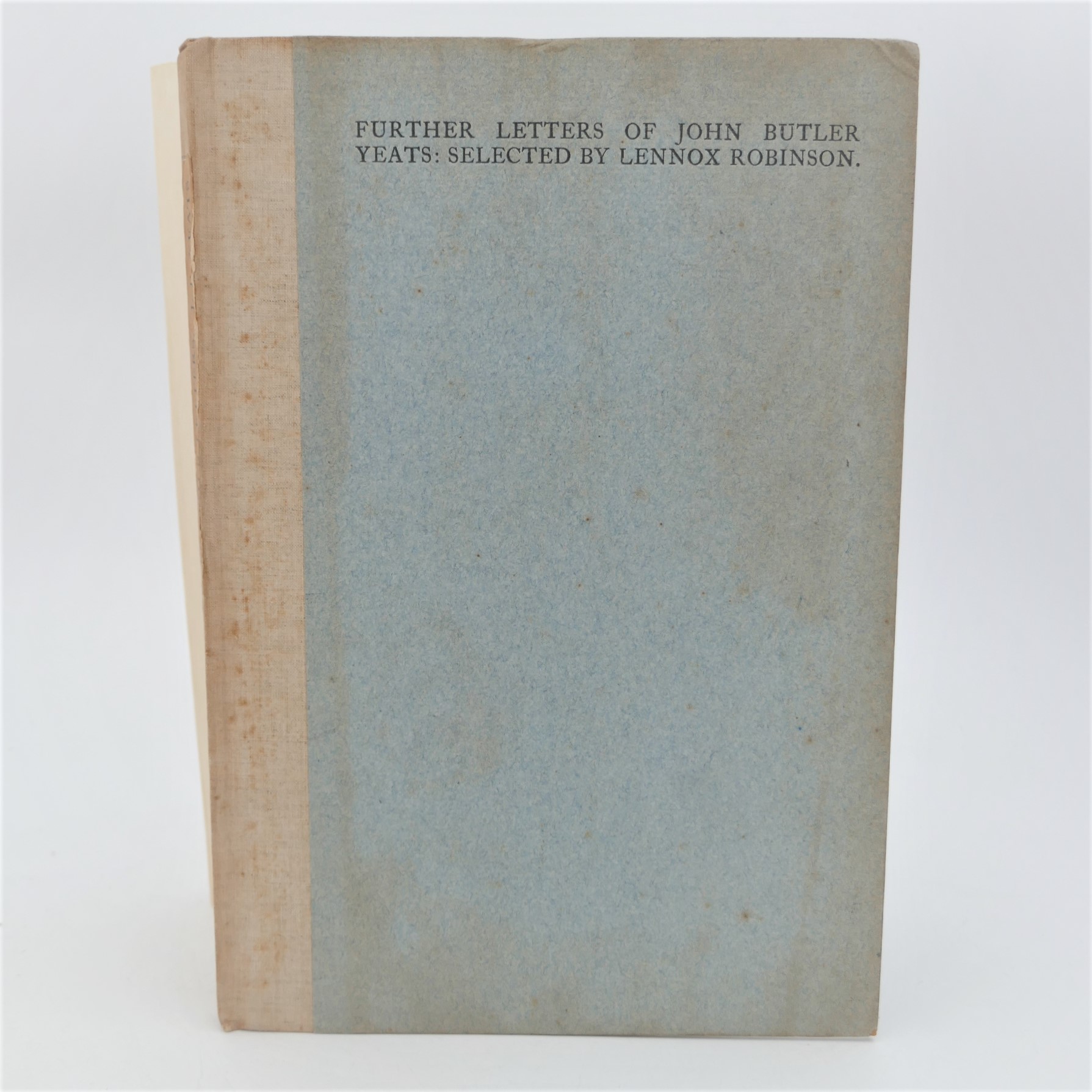 Further Letters of John Butler Yeats. Ex Libris John Quinn. Cuala Press (1920)