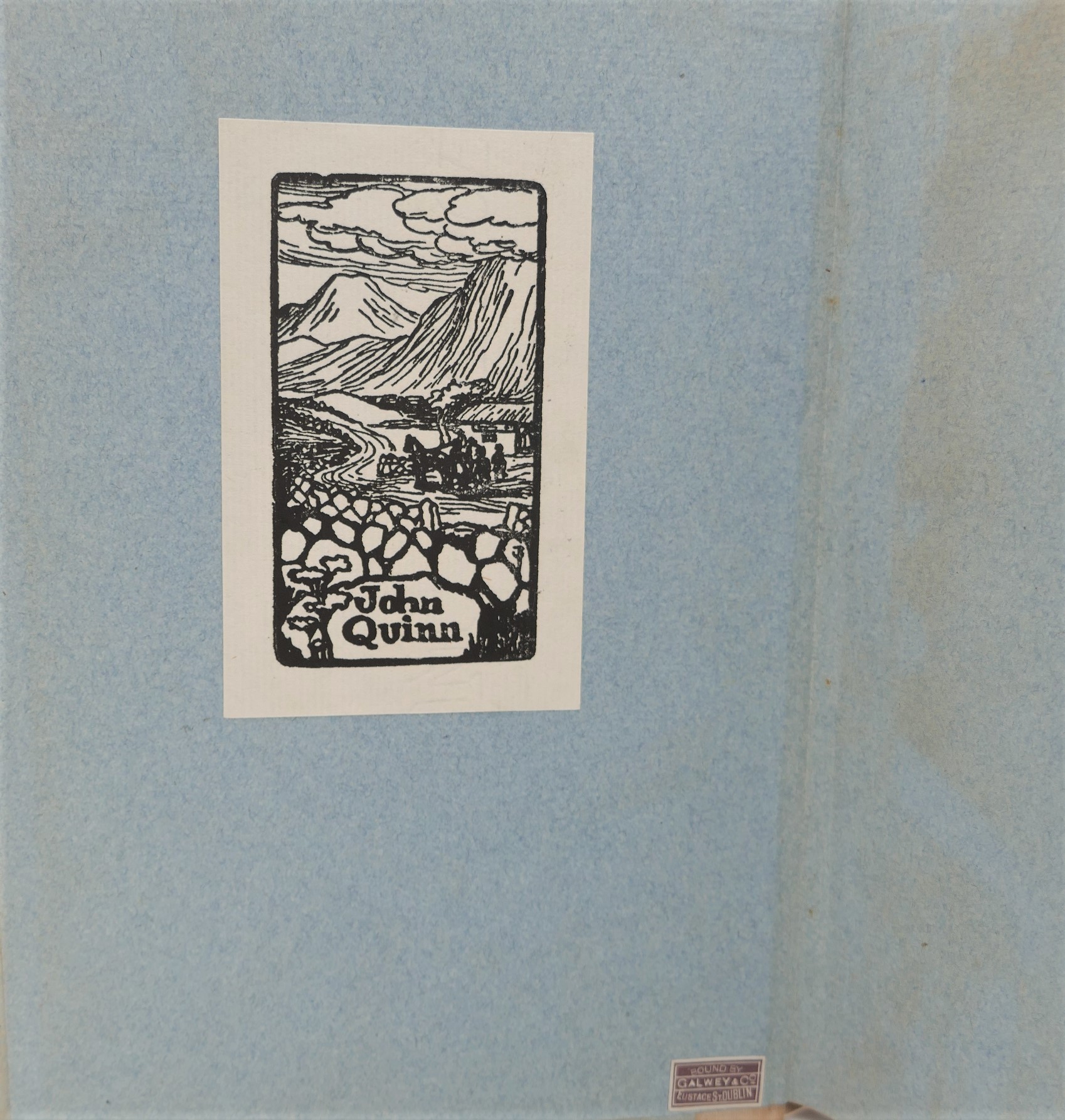 Further Letters of John Butler Yeats. Ex Libris John Quinn. Cuala Press (1920) - Image 2