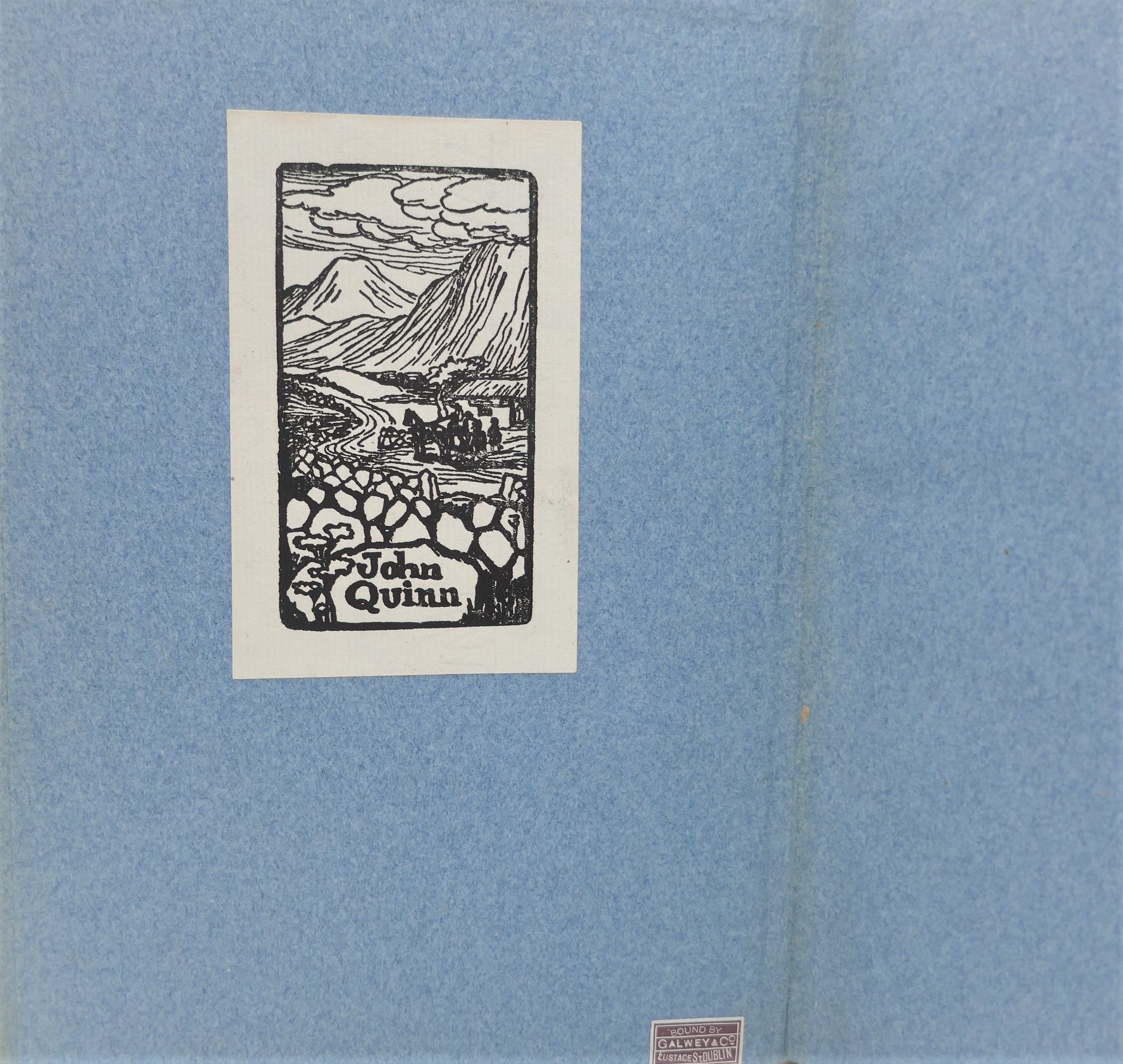 Passages from the Letters of John B. Yeats. Ex Libris John Quinn. Cuala Press (1917) - Image 2