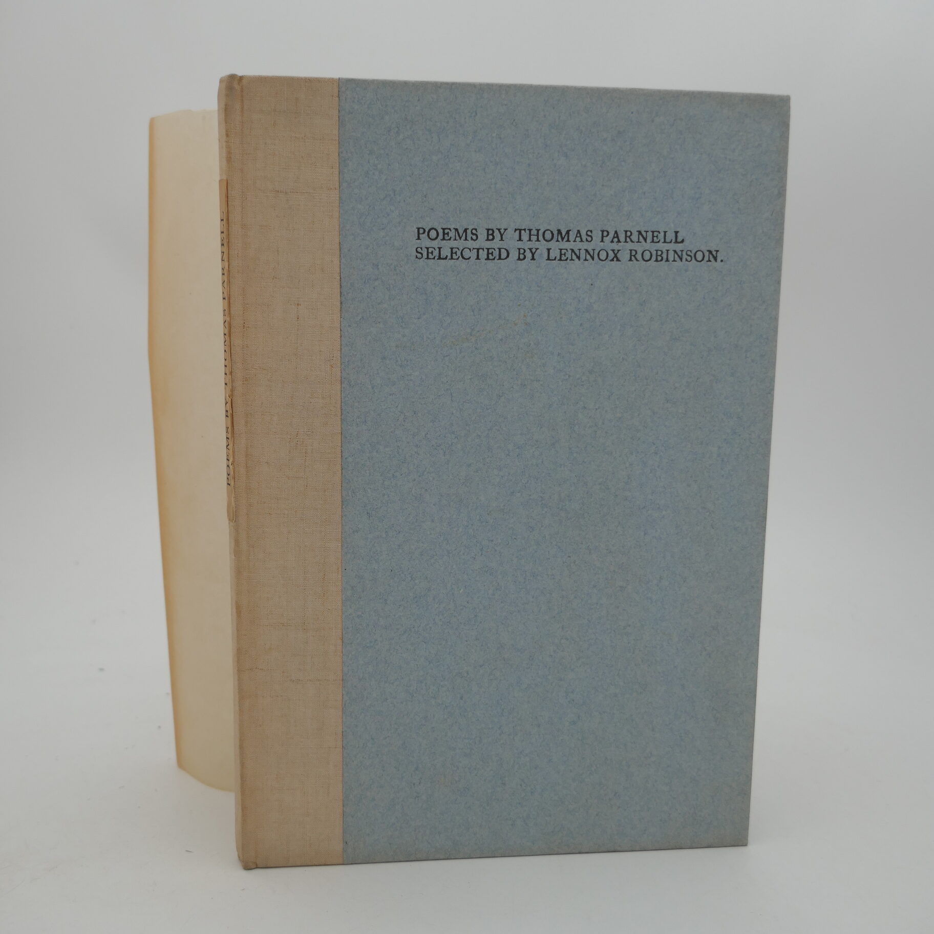 Poems by Thomas Parnell. Cuala Press (1927)