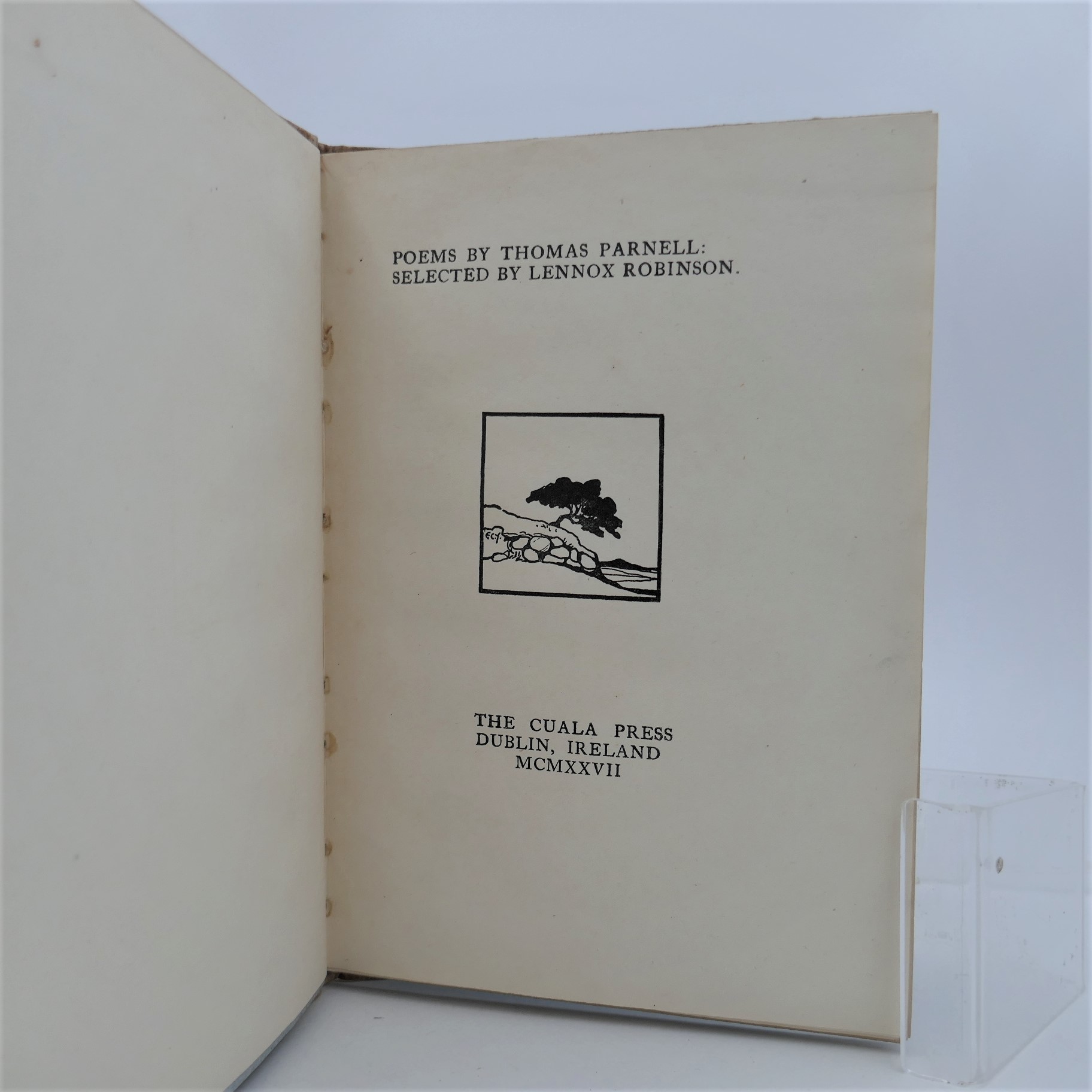 Poems by Thomas Parnell. Cuala Press (1927) - Image 2