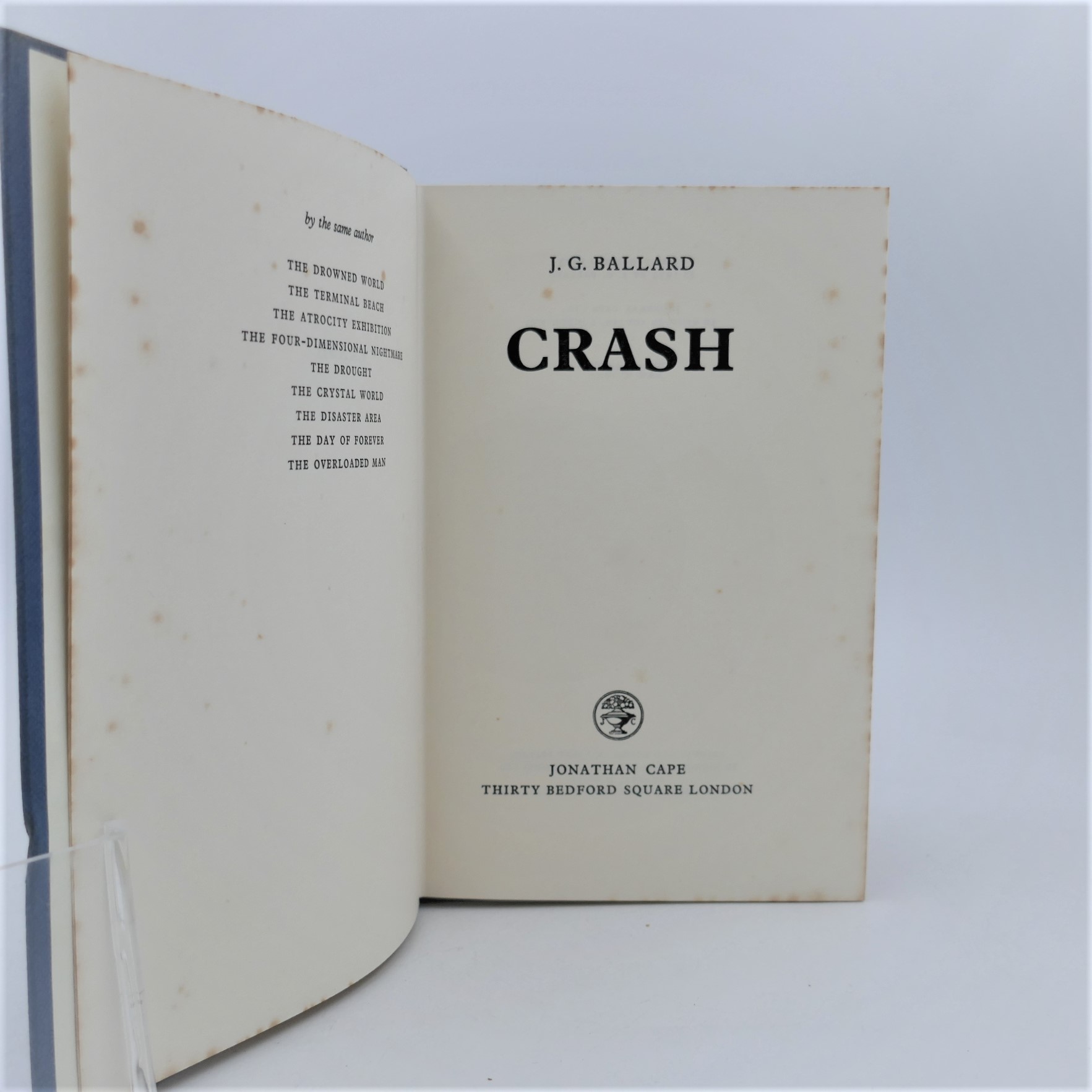 Crash. First Edition (1973) - Image 2