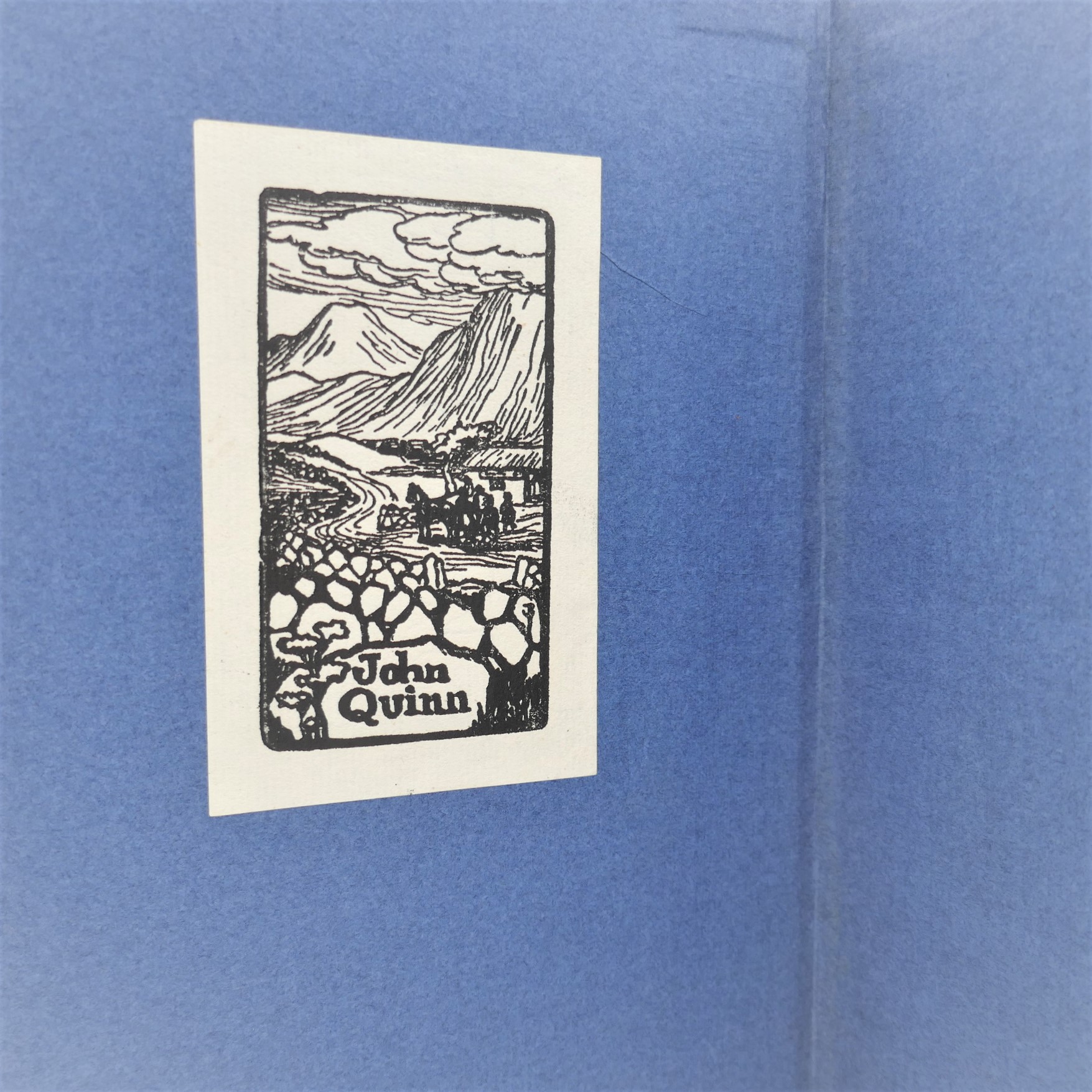 Letters of A.E. to W.B. Yeats. Ex Libris John Quinn. Cuala Press (1936) - Image 2