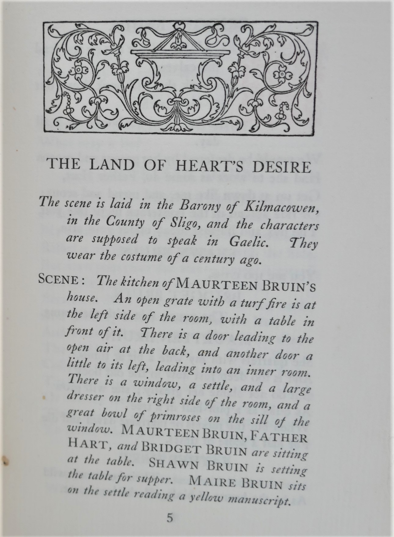 The Land of Heart's Desire. Signed by George Russell (1909) - Image 3