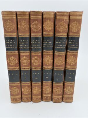 Memoirs of John Duke of Marlborough. Six Volumes (1826)