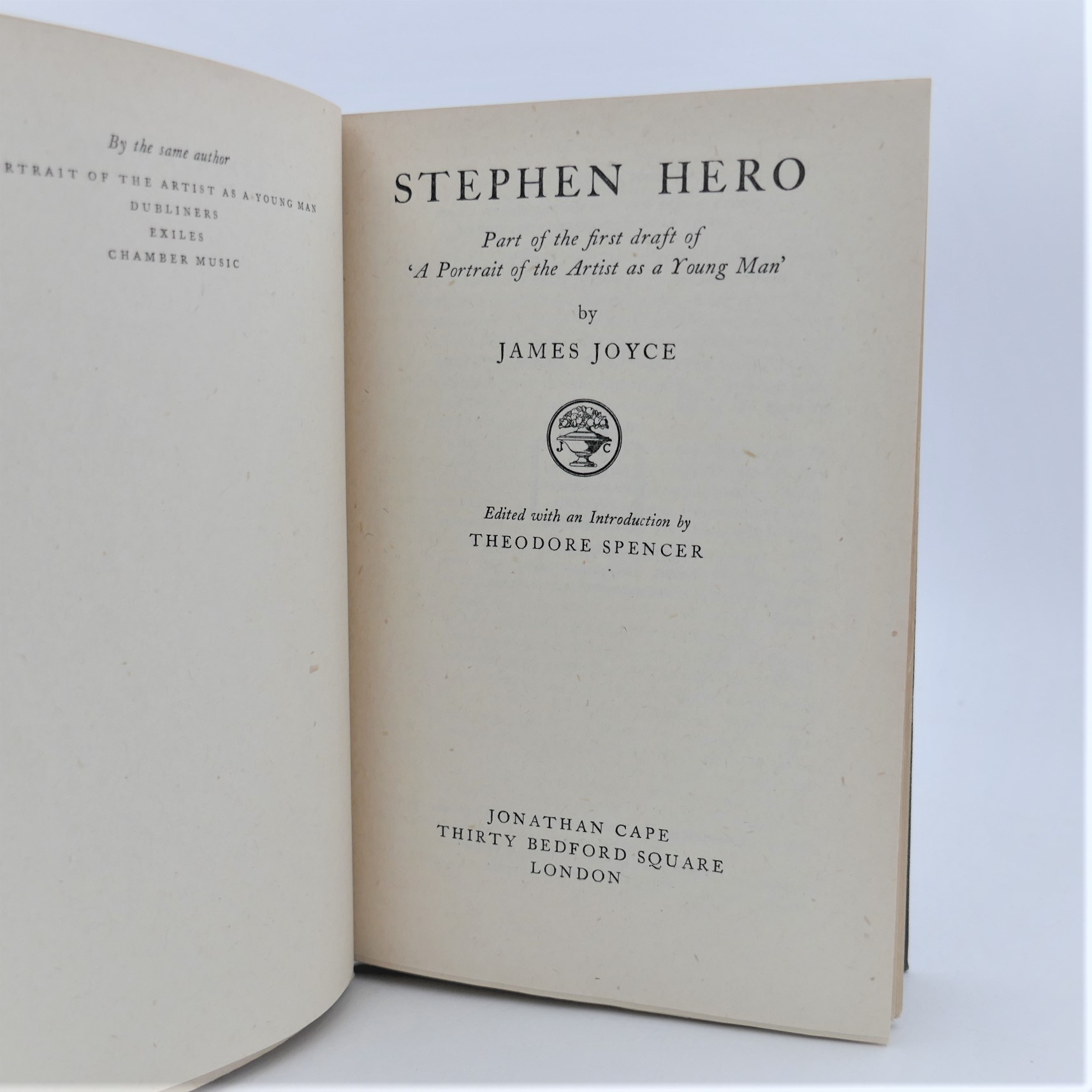 Stephen Hero. First draft of 'A Portrait of the Artist' (1944) - Image 2