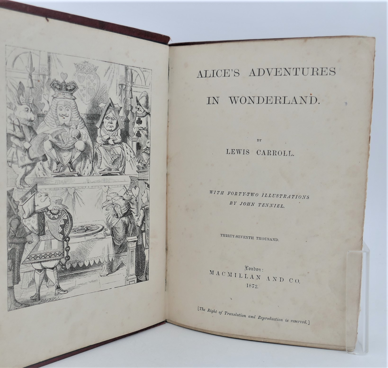 Alice's Adventures in Wonderland (1872) - Image 2