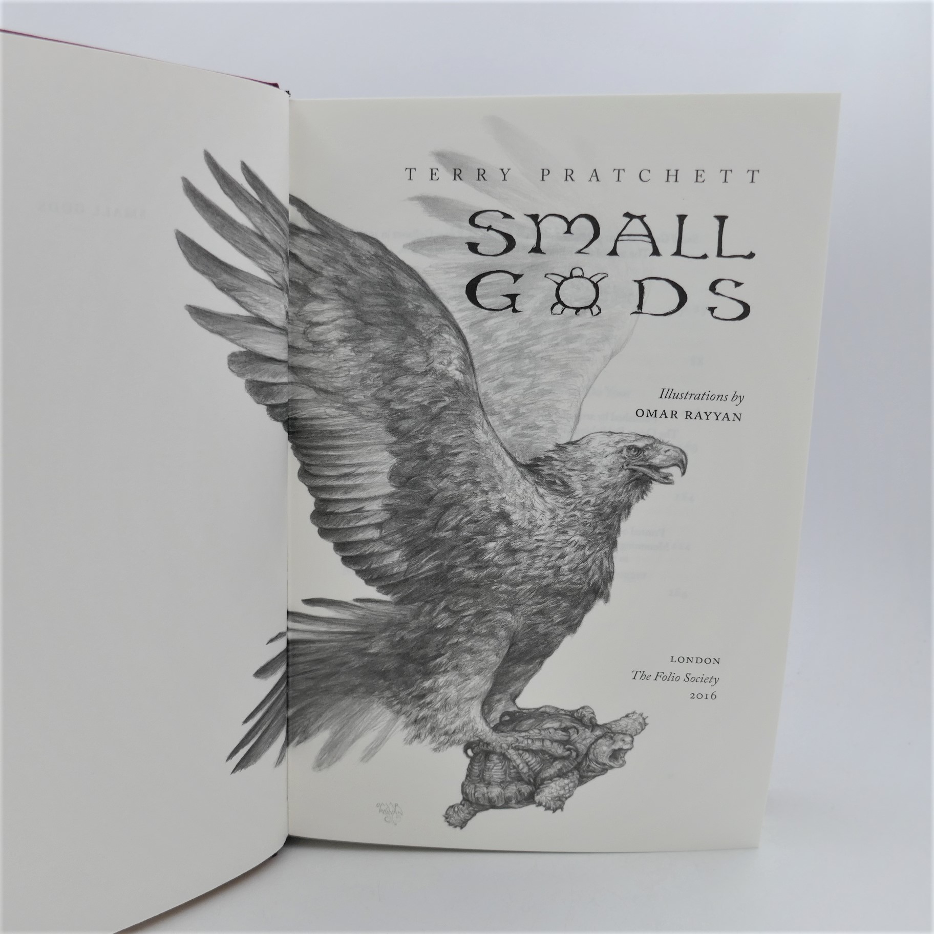 Small Gods. Illustrated by Omar Rayyan (2016) - Image 3