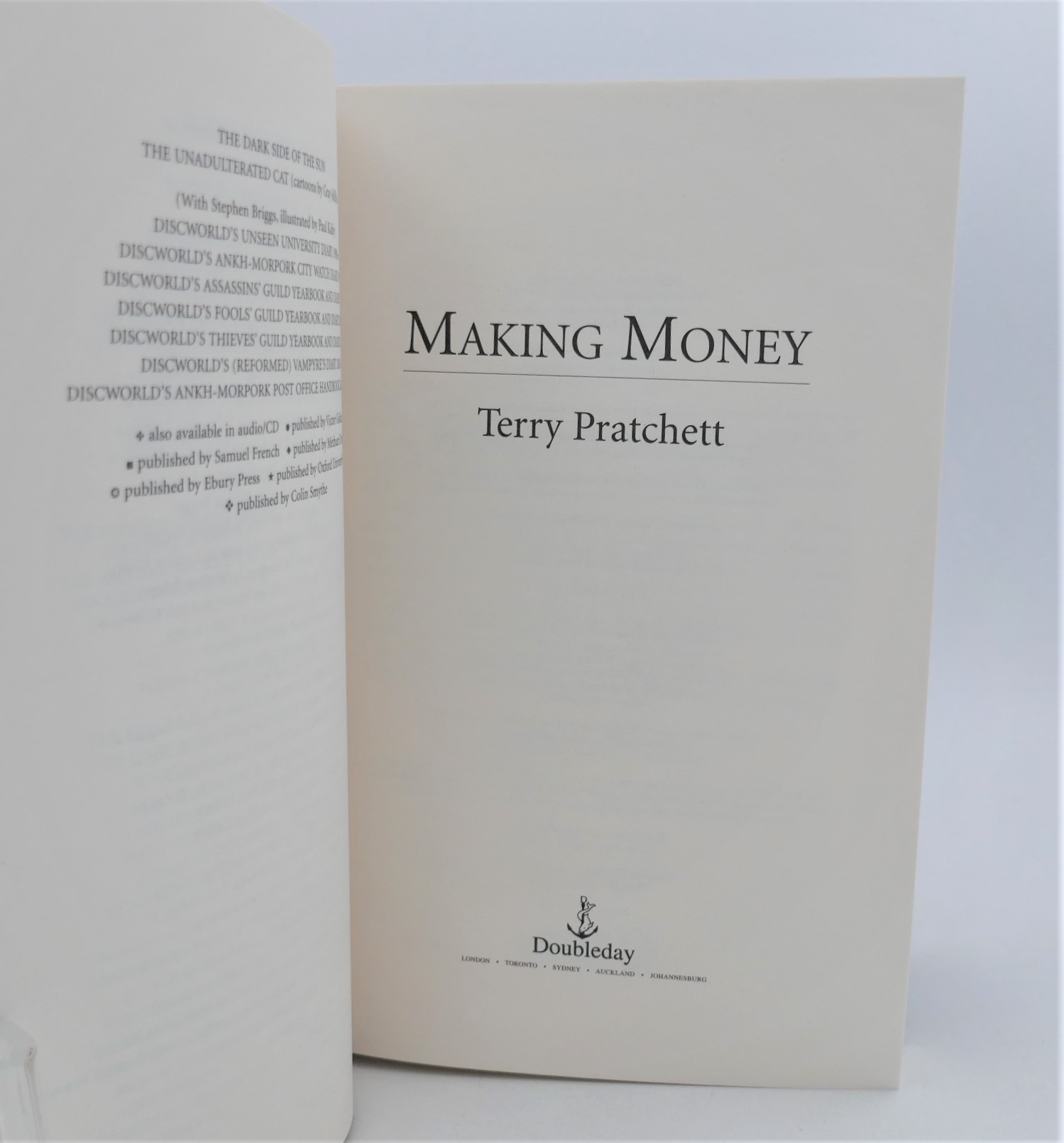Making Money. Limited Signed Edition (2007) - Image 4