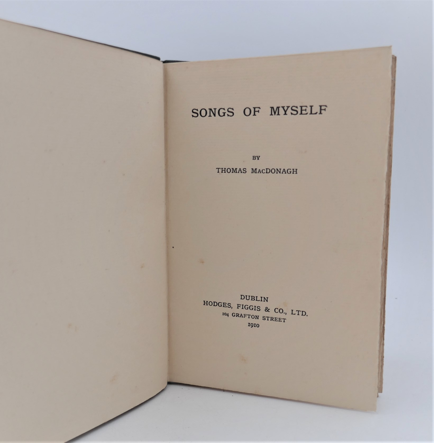 Songs of Myself. First Edition (1910) - Image 2