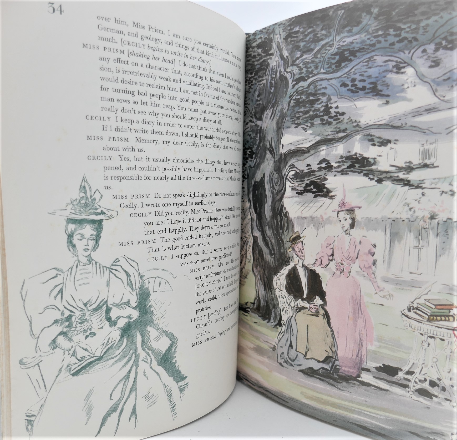 The Importance of Being Earnest. Folio Society (1960) - Image 2