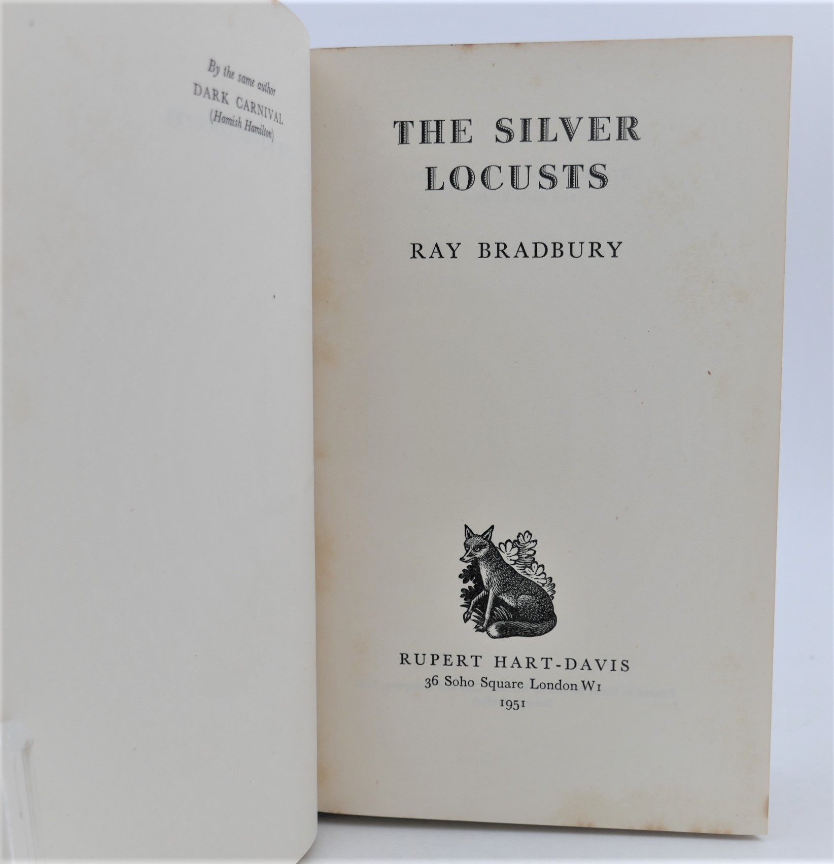 The Silver Locusts. First Edition (1951) - Image 3