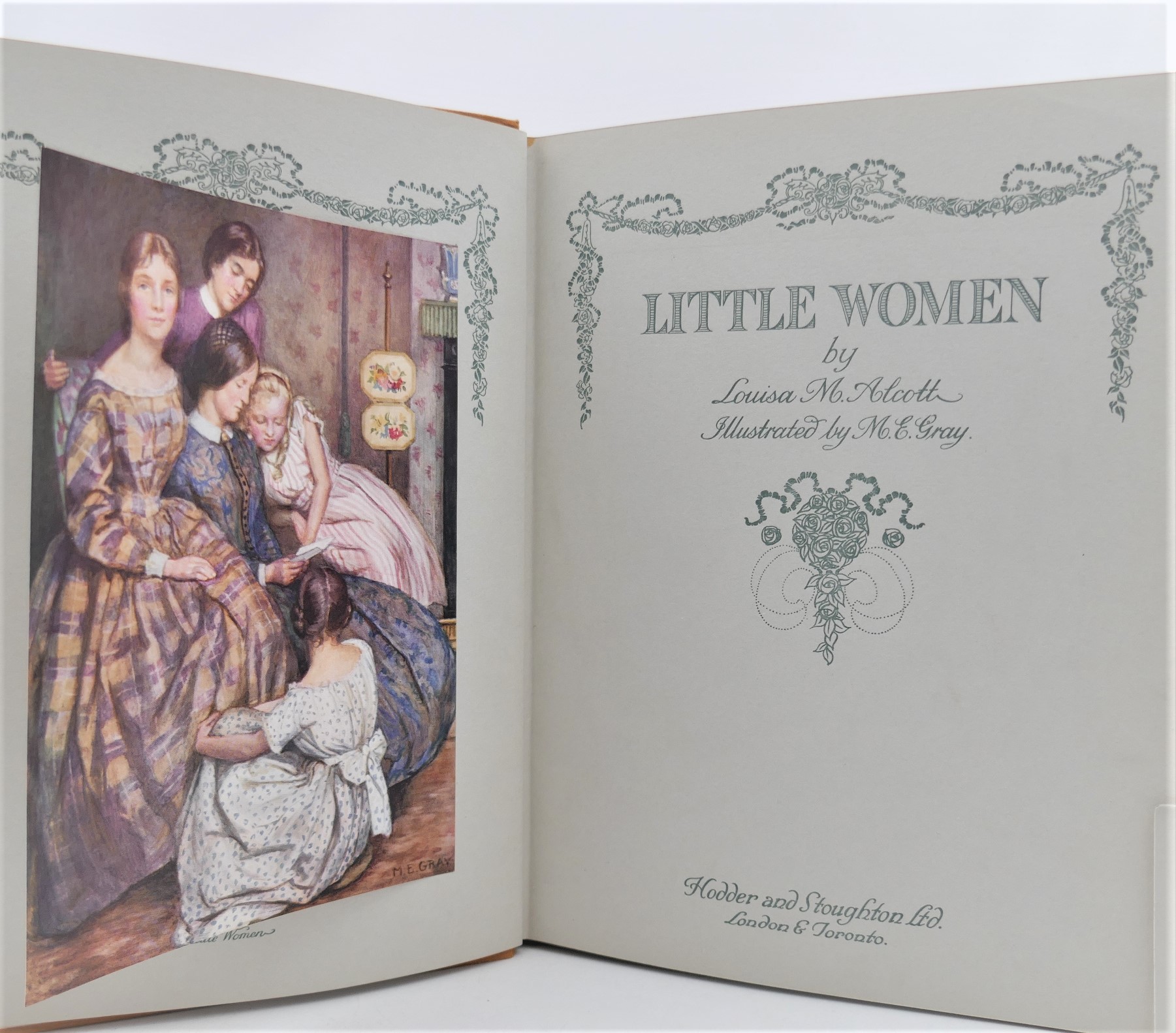 Little Women. Illustrated by M.E. Gray (1924) - Image 2