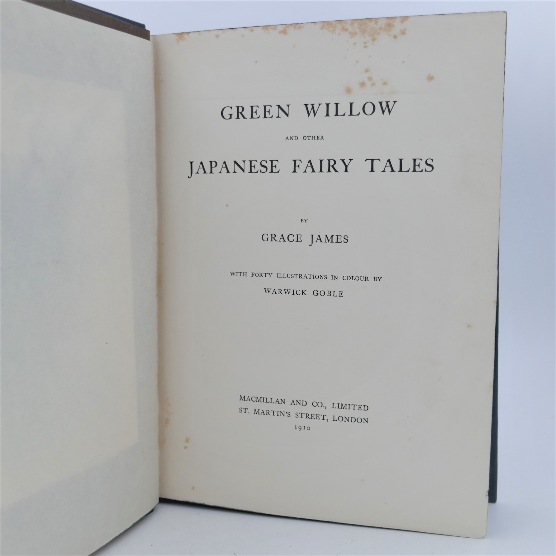 Green Willow and other Japanese Fairy Tales (1910) - Image 2