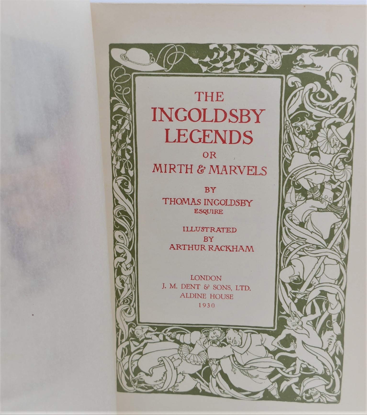 The Ingoldsby Legends. Illustrated by Arthur Rackham (1930) - Image 4