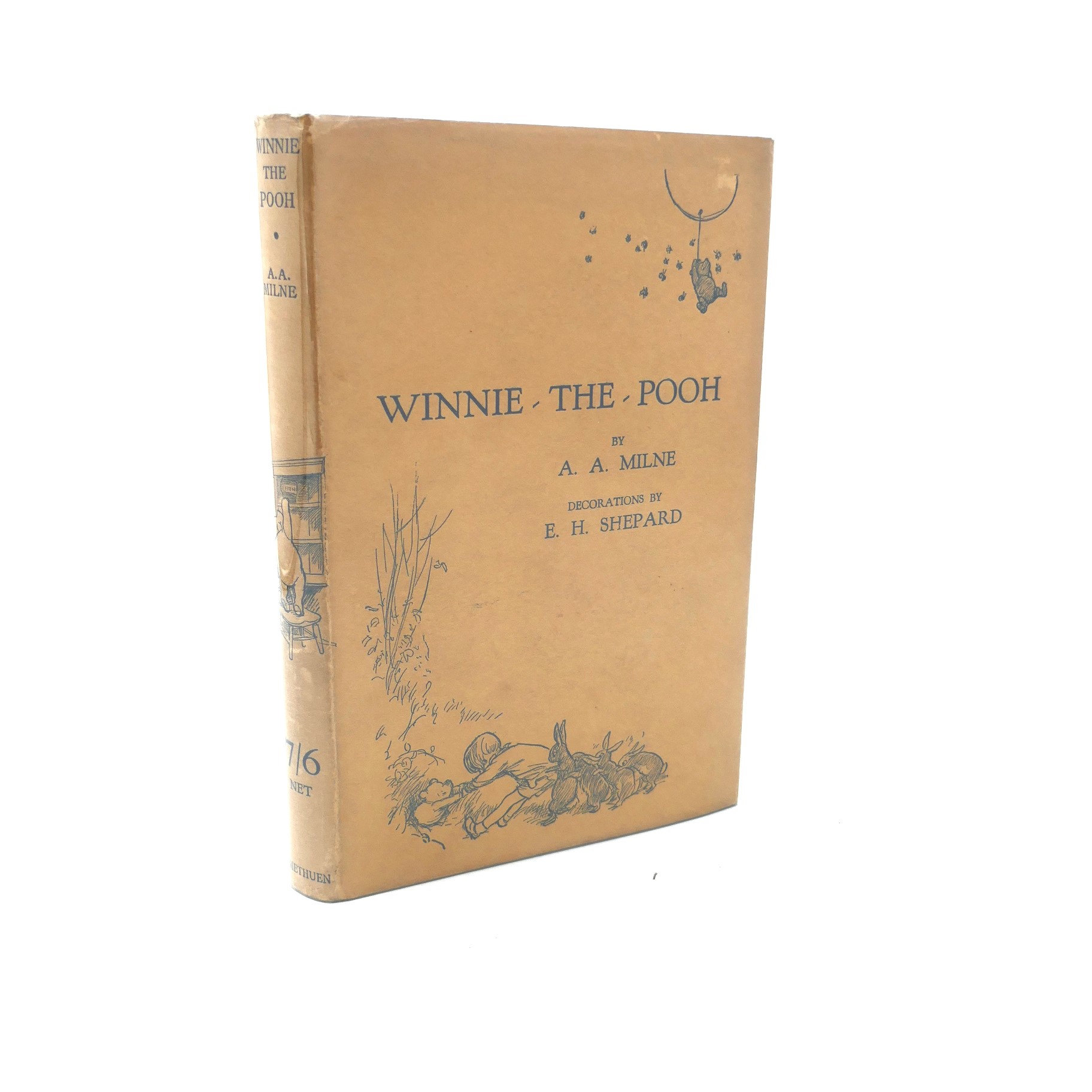 Winnie The Pooh. With Decorations by E.H. Shepard (1933)