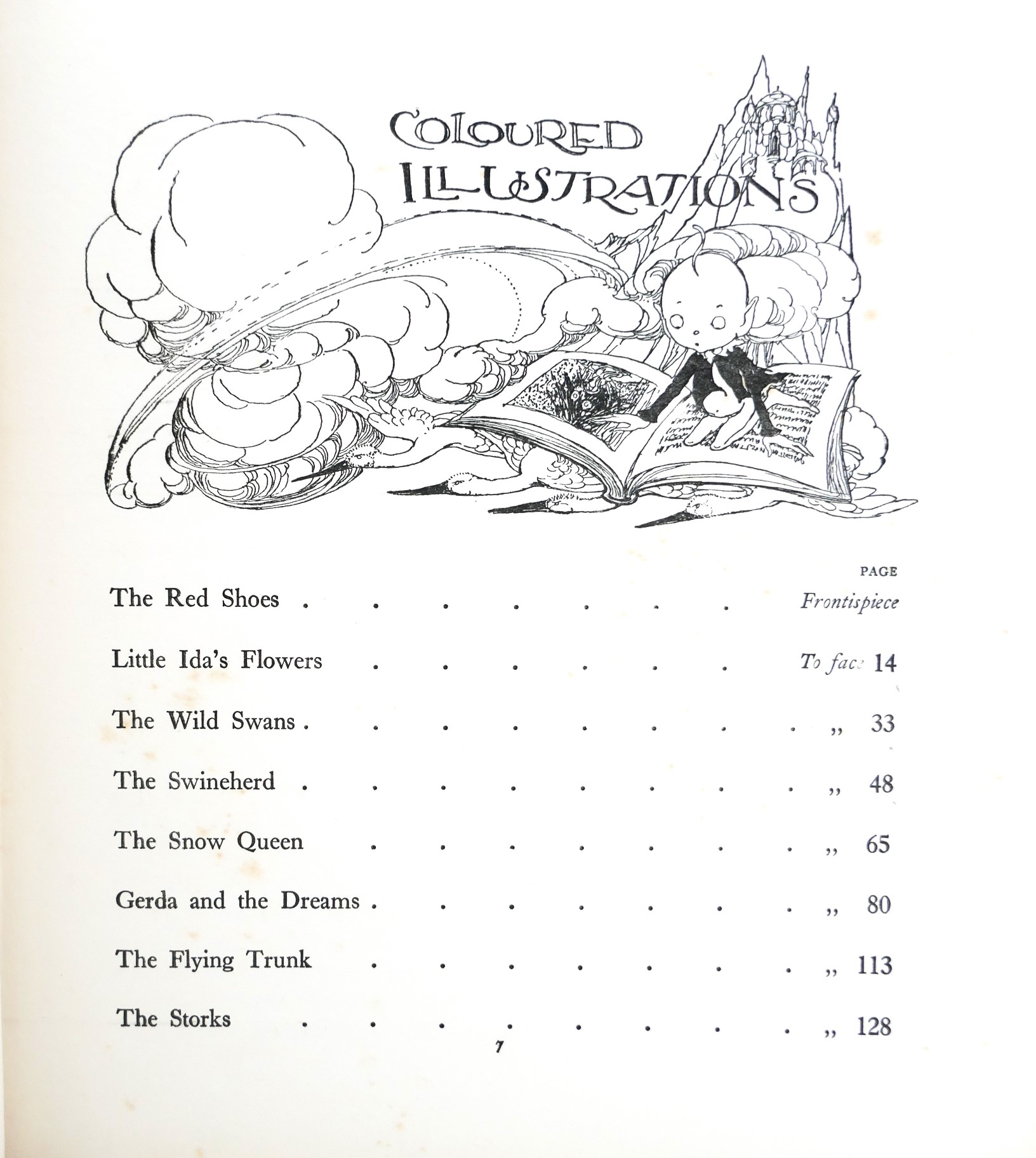 Hans Andersen's Fairy Stories. Illustrated by Anne Anderson (1924) - Image 2