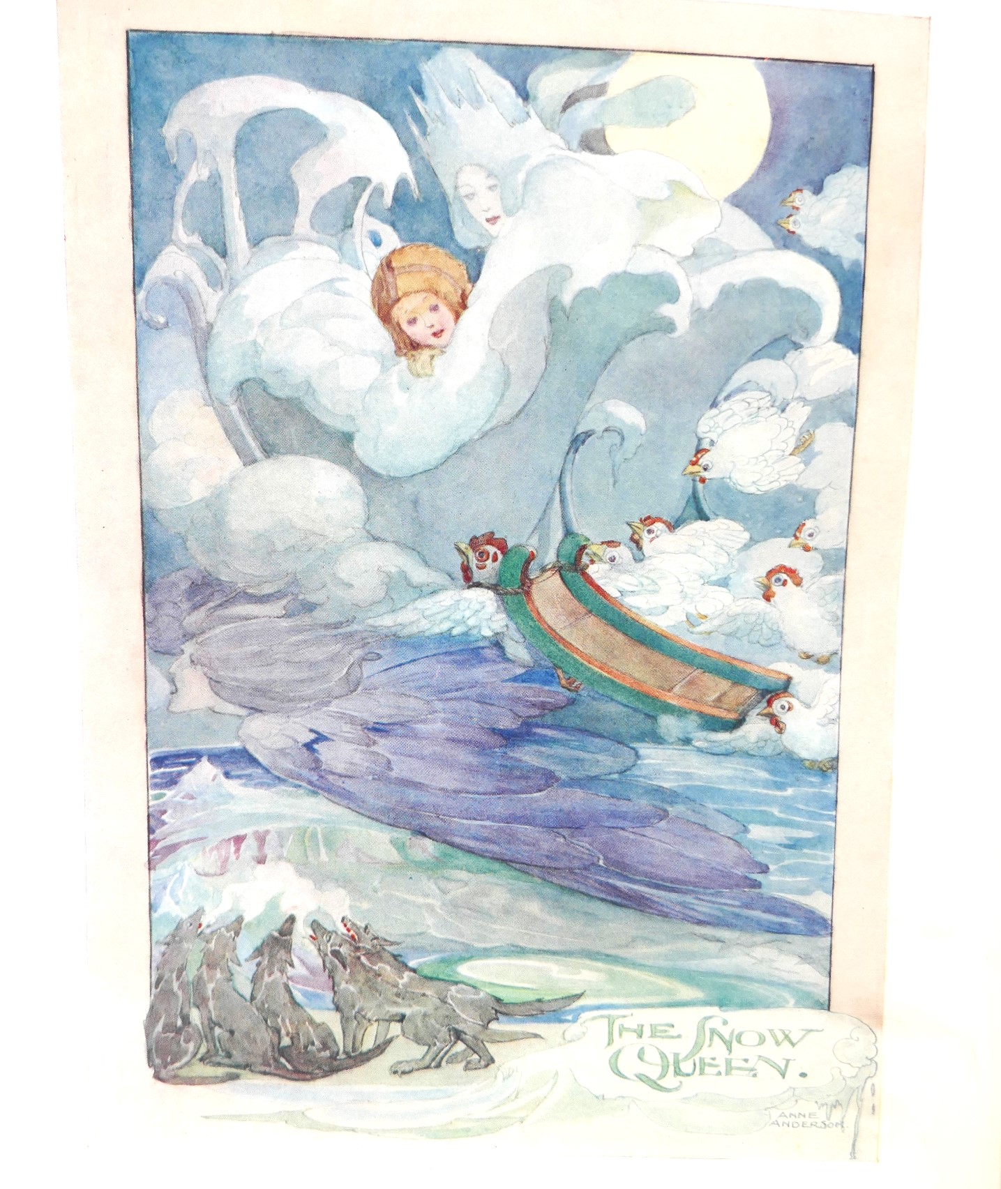 Hans Andersen's Fairy Stories. Illustrated by Anne Anderson (1924) - Image 3