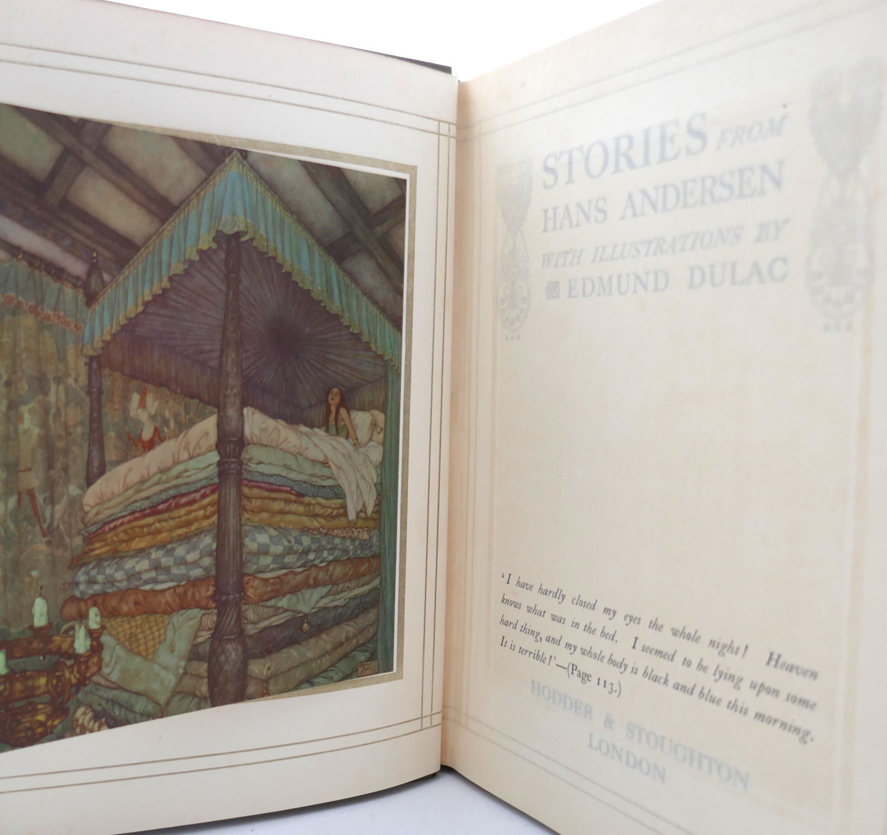 Stories from Hans Anderson. Illustrations by Edmund Dulac (1911) - Image 2