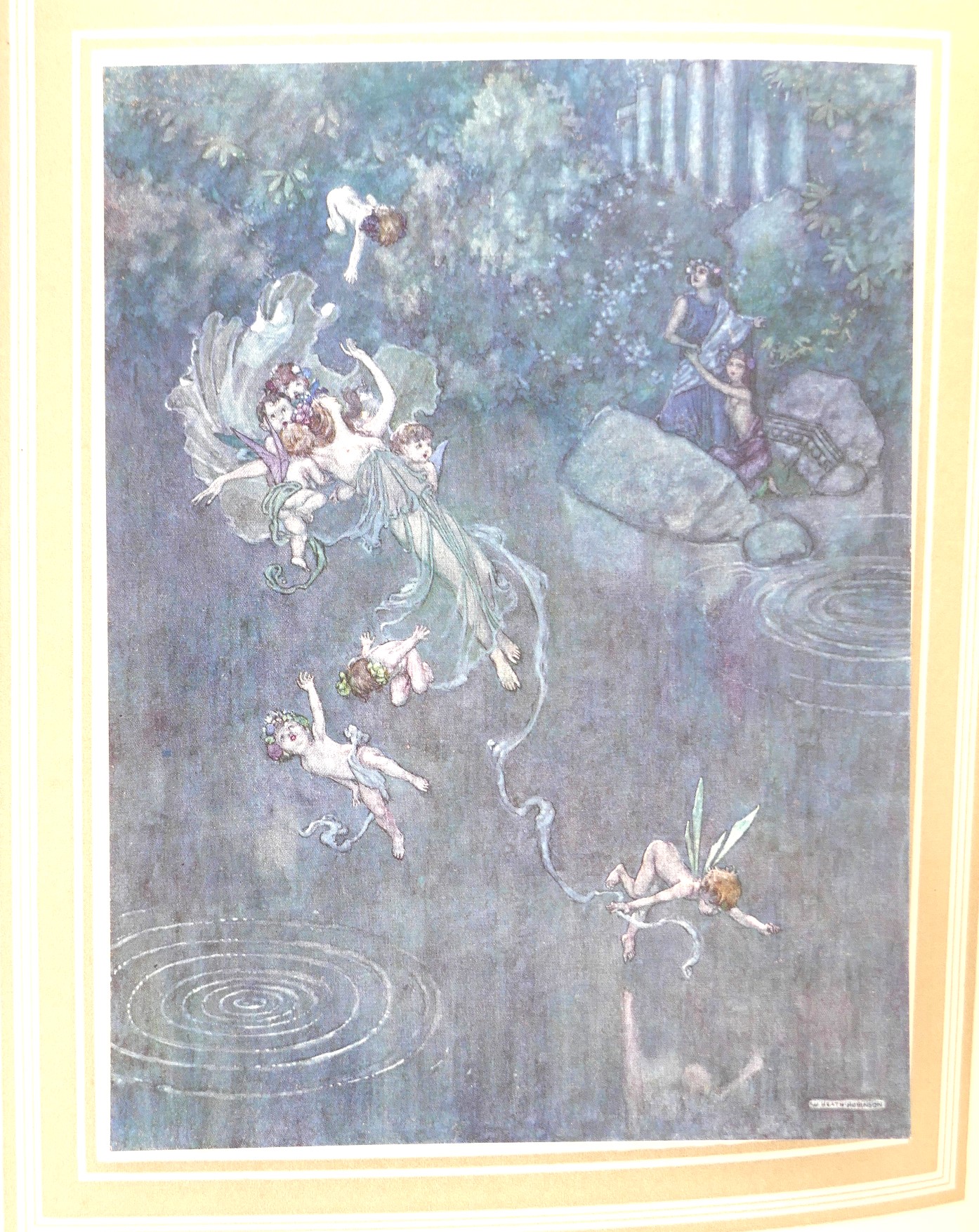 Midsummer Night's Dream. Illustrations by W. Heath Robinson (1914) - Image 2
