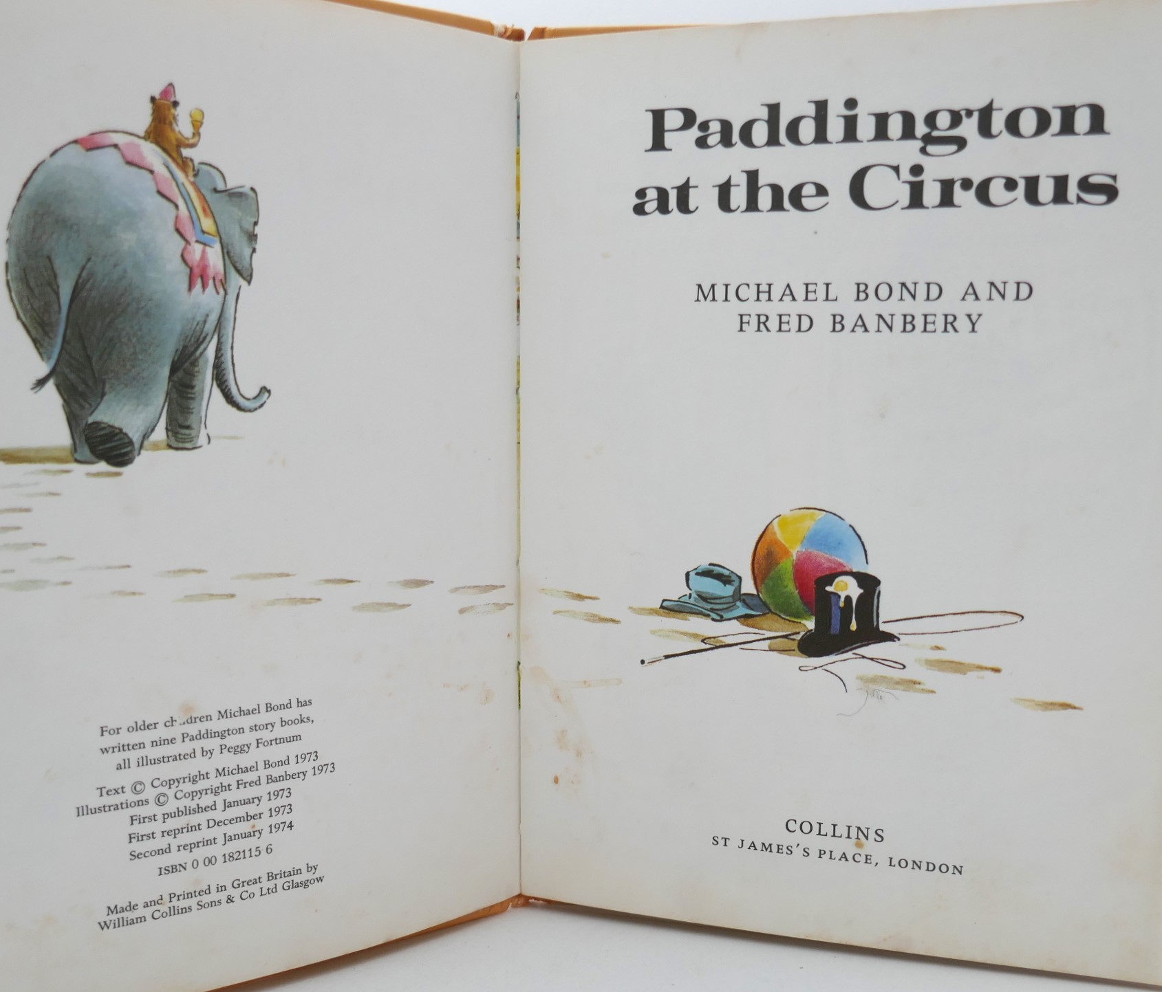 Paddington at the Circus. Signed by the author (1974) - Image 2