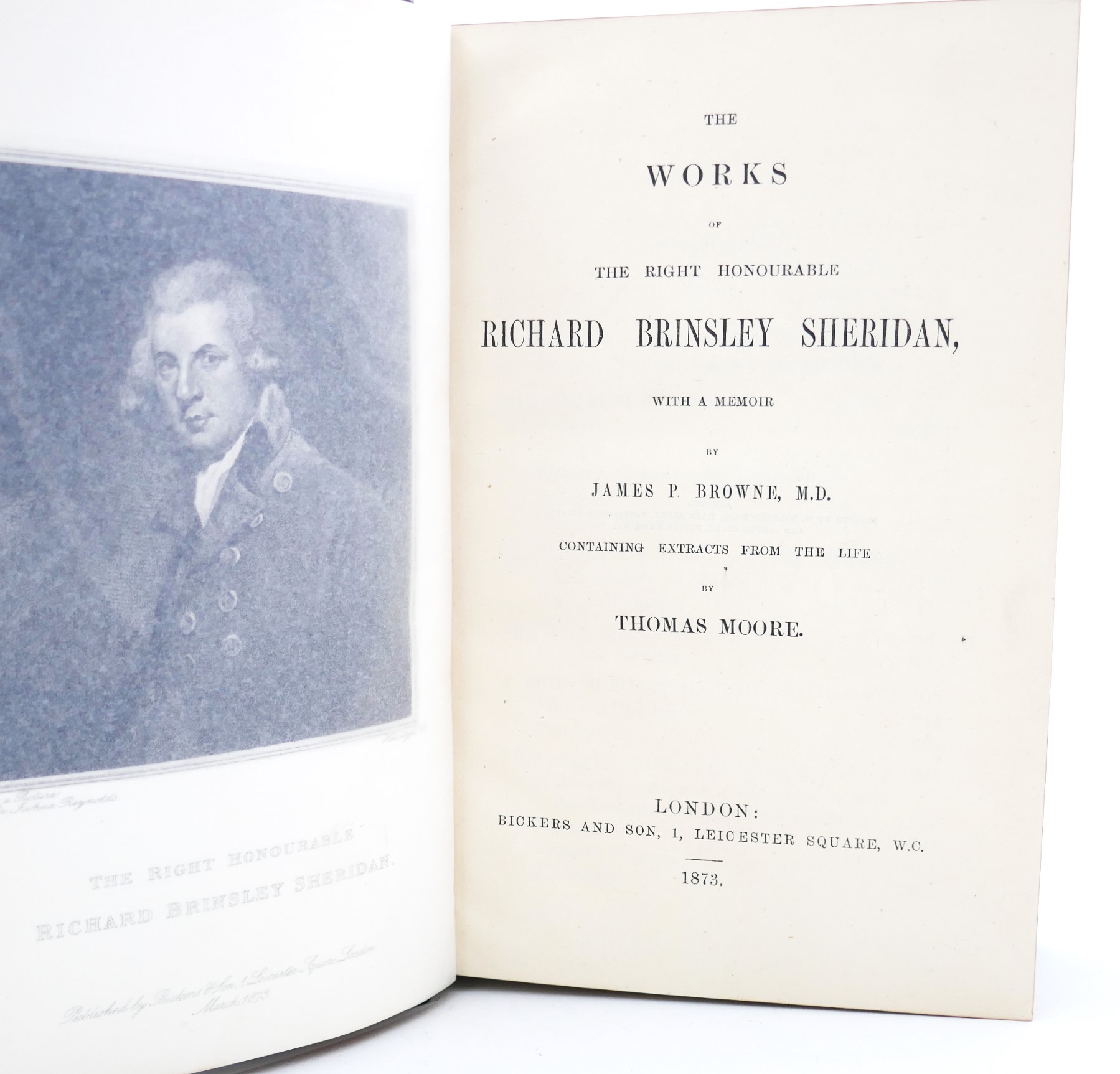 The Works of the Rt. Hon. Richard Brinsley Sheridan (1873) - Image 2