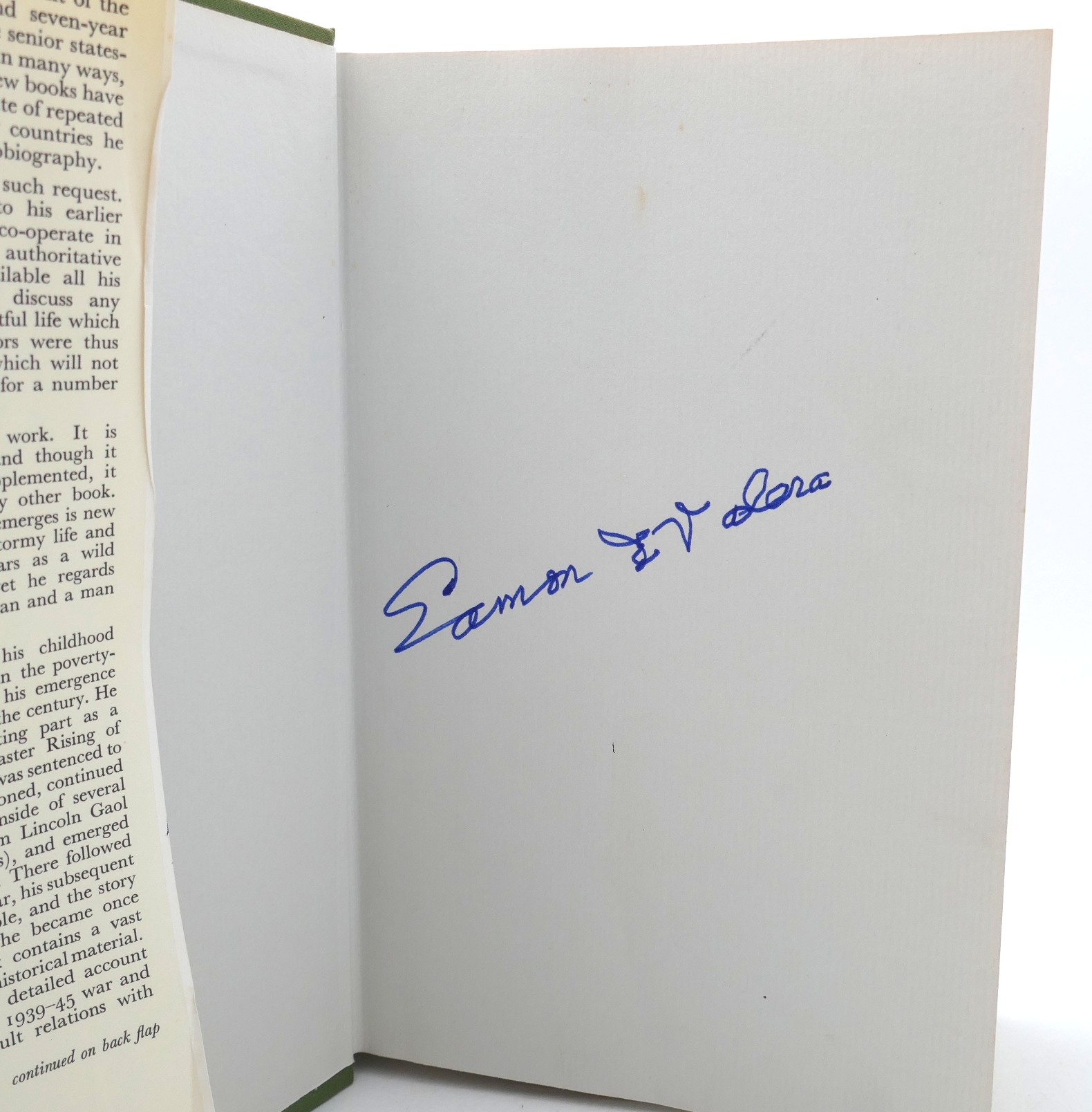 Eamon De Valera. Signed Copy (1970) - Image 4