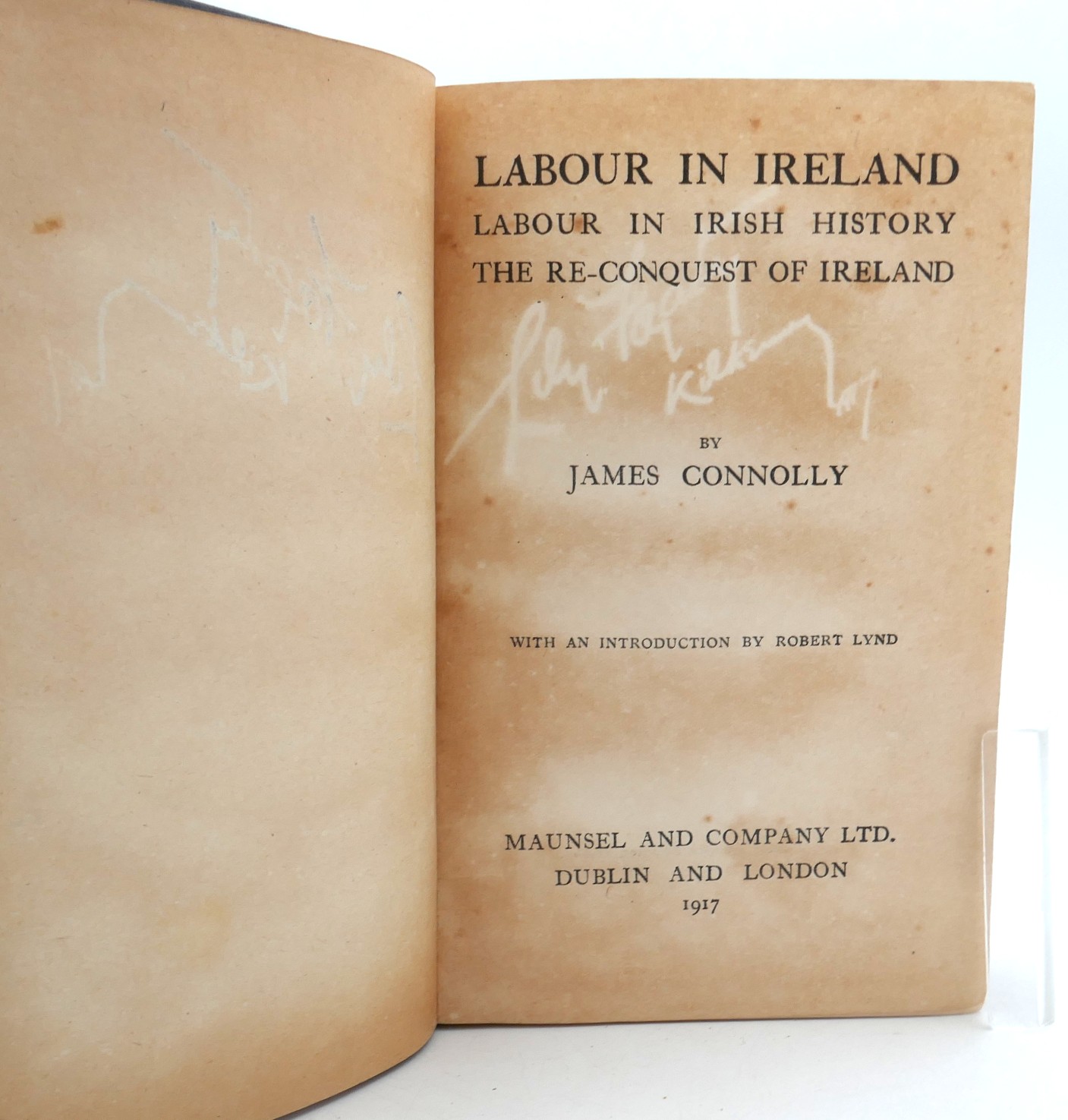 Labour in Ireland. Inscribed by Constance Markievicz (1917) - Image 2
