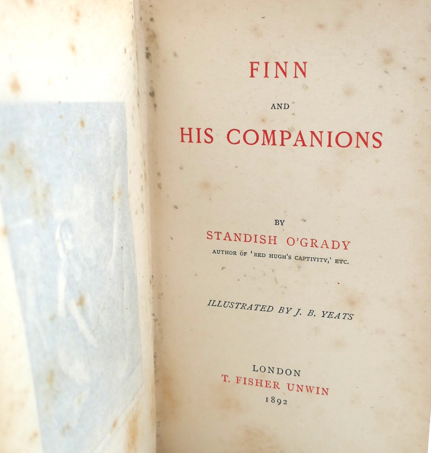 Finn and His Companions. First Edition (1892) - Image 3