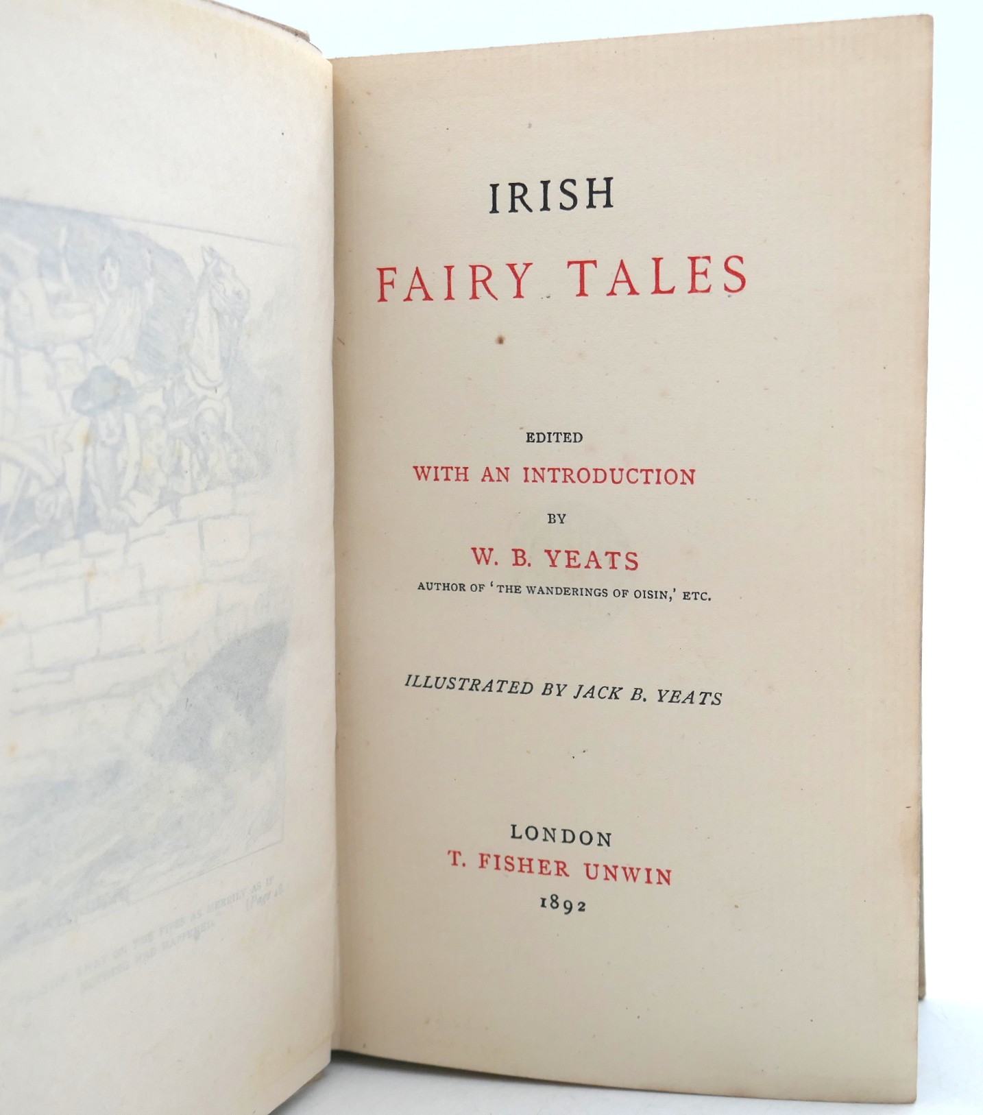 Irish Fairy Tales. Illustrated by Jack B. Yeats (1892) - Image 3