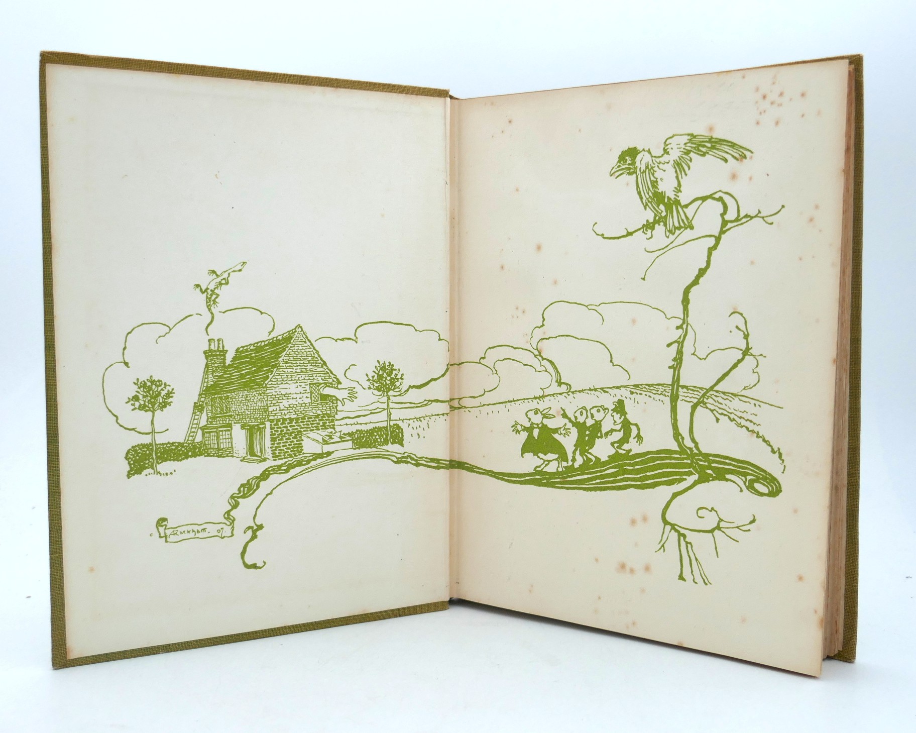 Alice's Adventures in Wonderland. Illustrated by Arthur Rackham (1907) - Image 8