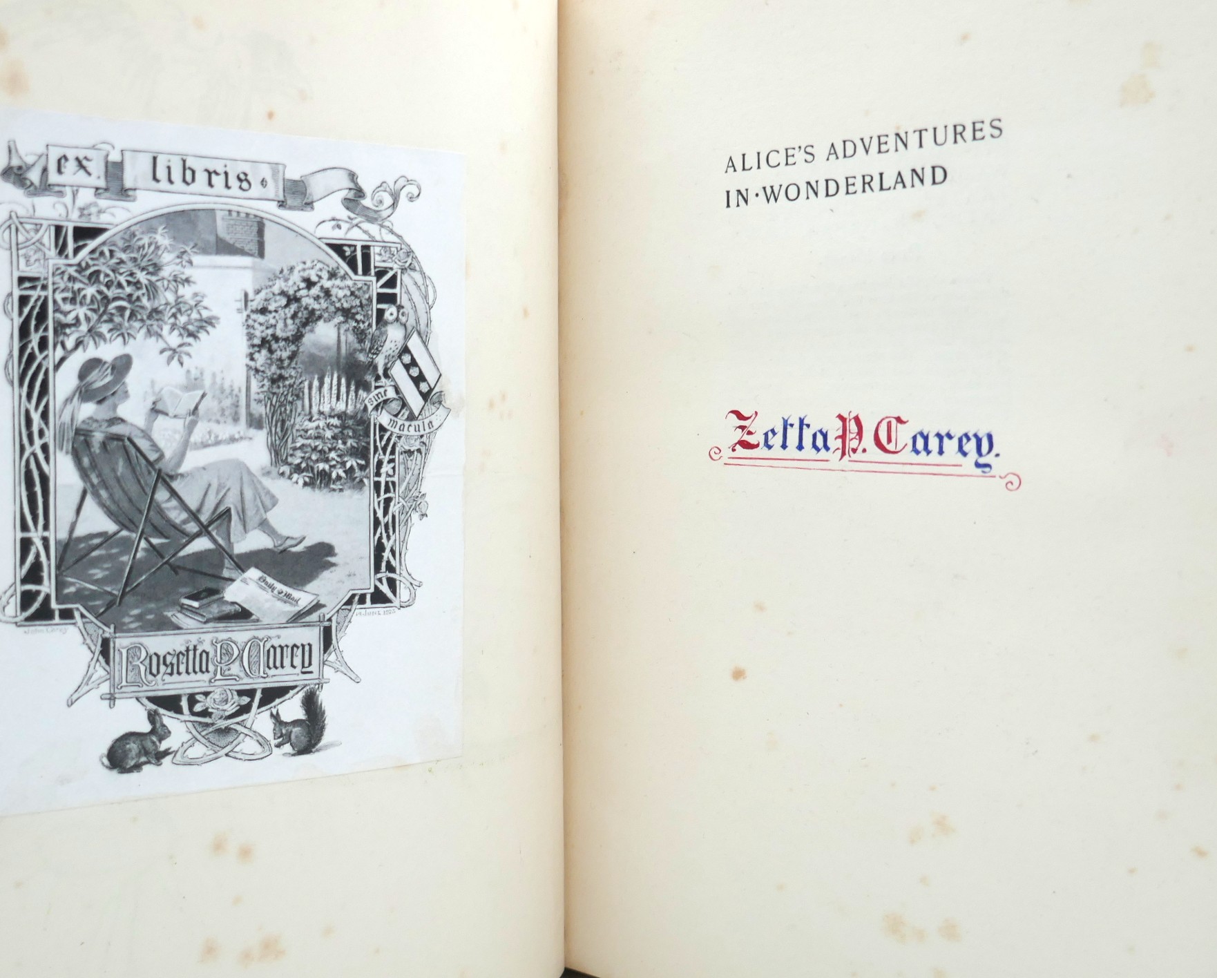 Alice's Adventures in Wonderland. Illustrated by Arthur Rackham (1907) - Image 9
