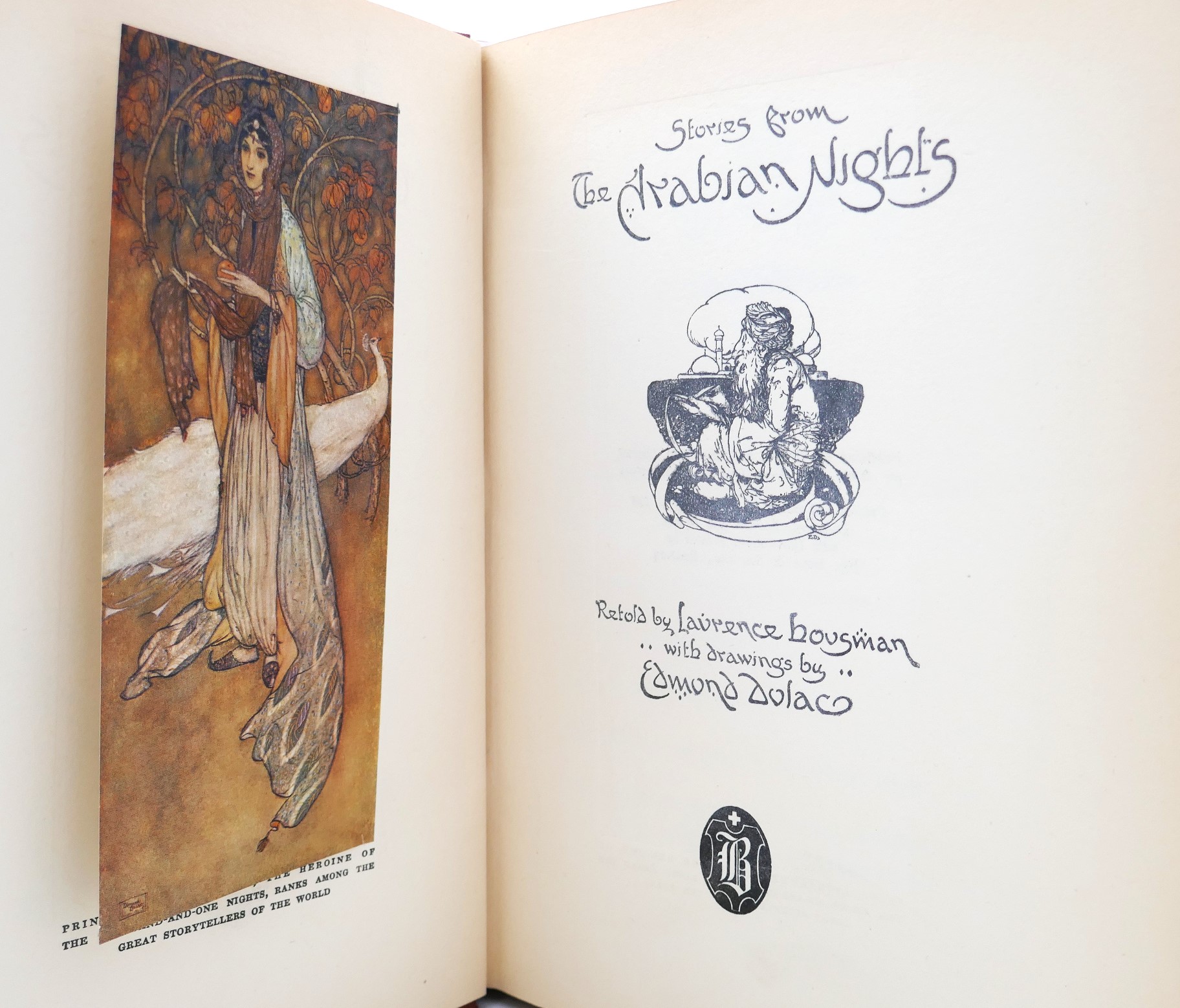 Stories from the Arabian Nights. Illustrated by Edmund Dulac (1930) - Image 3