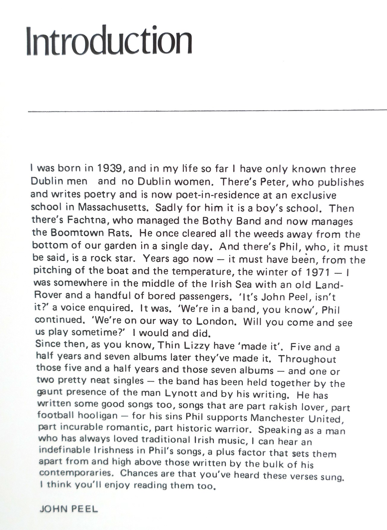 'Songs for While I'm Away' (With) 'Philip' (1974-1977) - Image 9